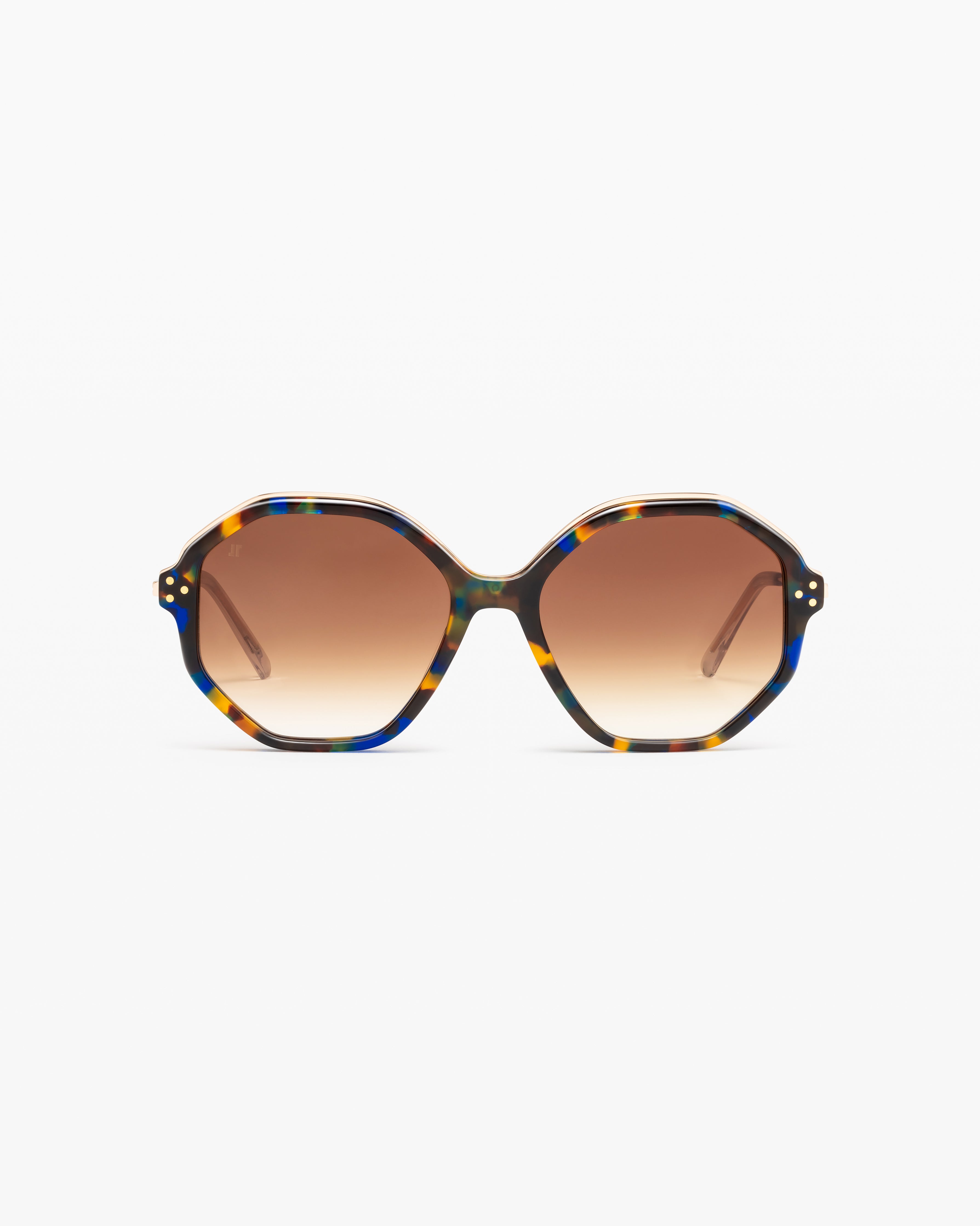 La Capu Hexagonal Lunettes de Soleil pour femme en Ecaille | Jimmy
