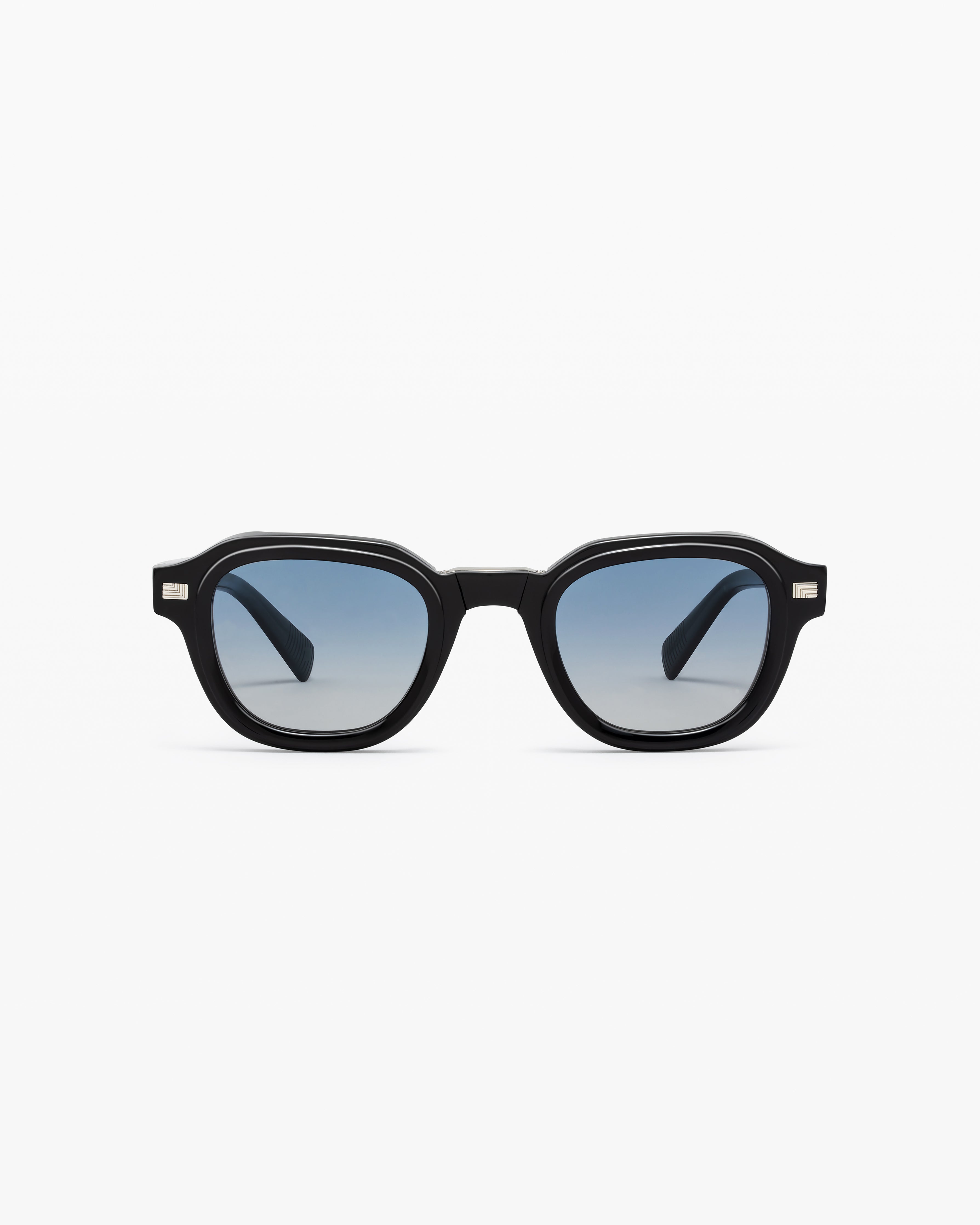 The Nano Napoli Medium Men's Sunglasses in Black | Jimmy Fairly US