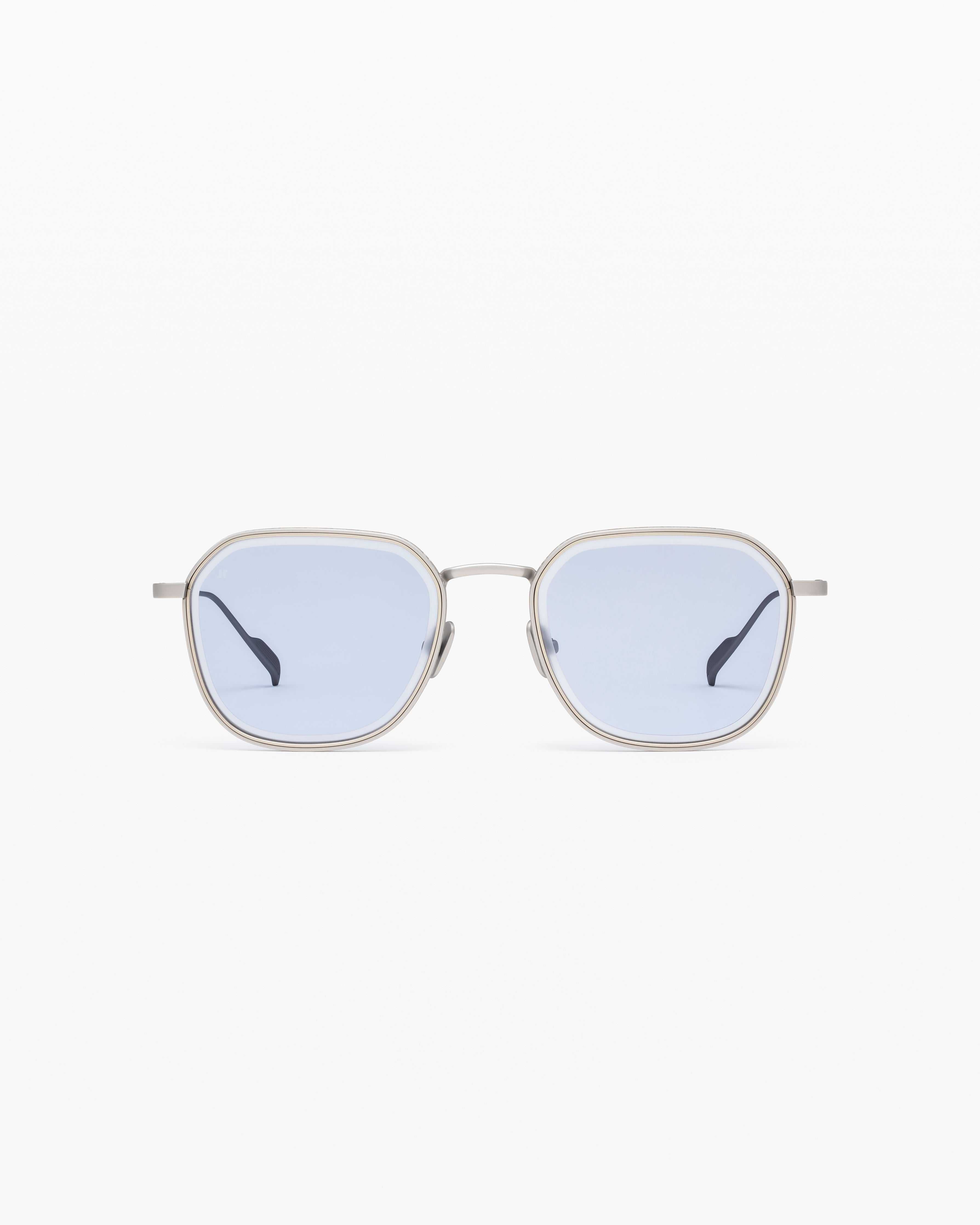 The Nino Square Men's Sunglasses in Gold Jimmy Fairly UK