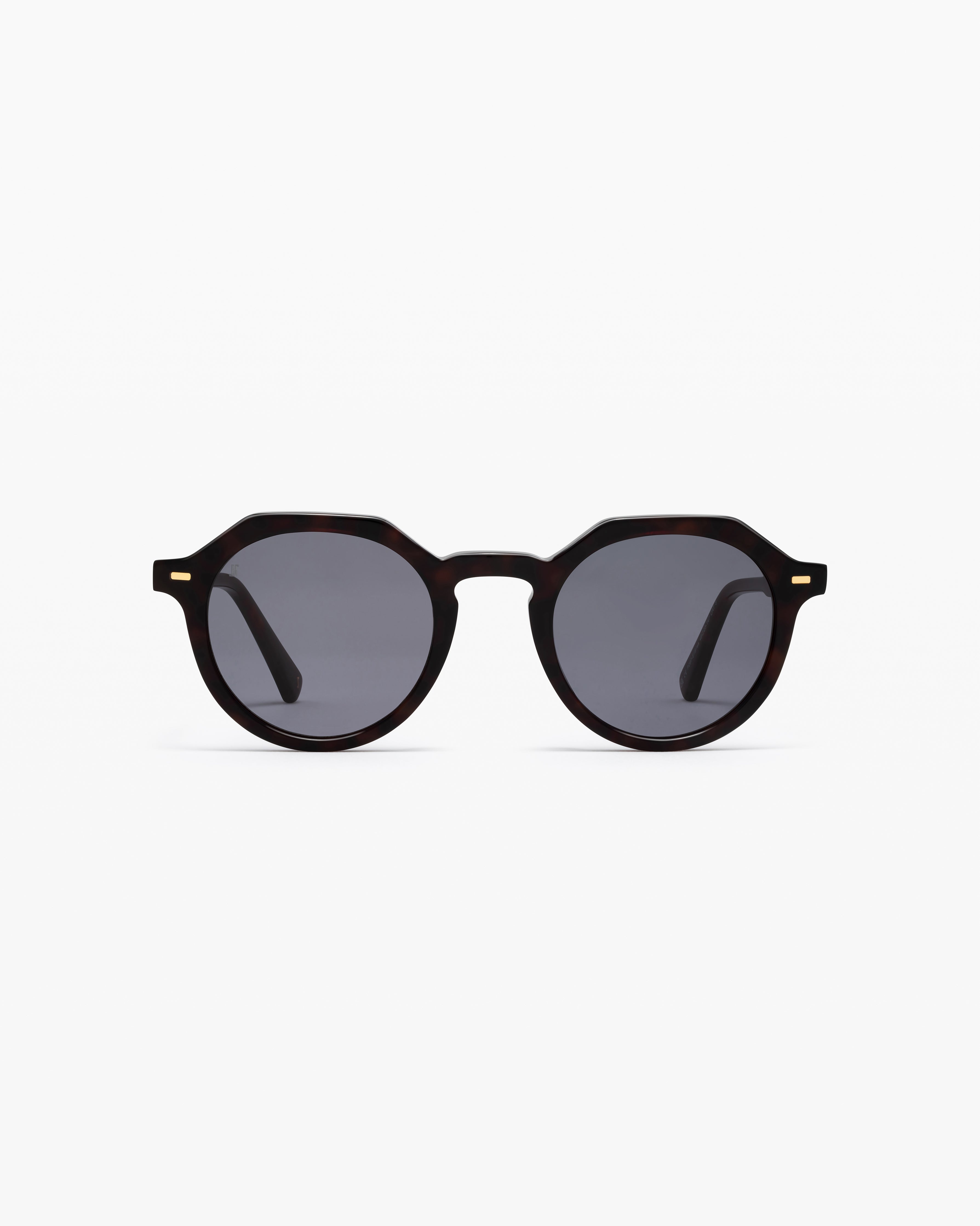 La Coolio Rond Lunettes de Soleil pour Hommes en Ecaille Jimmy