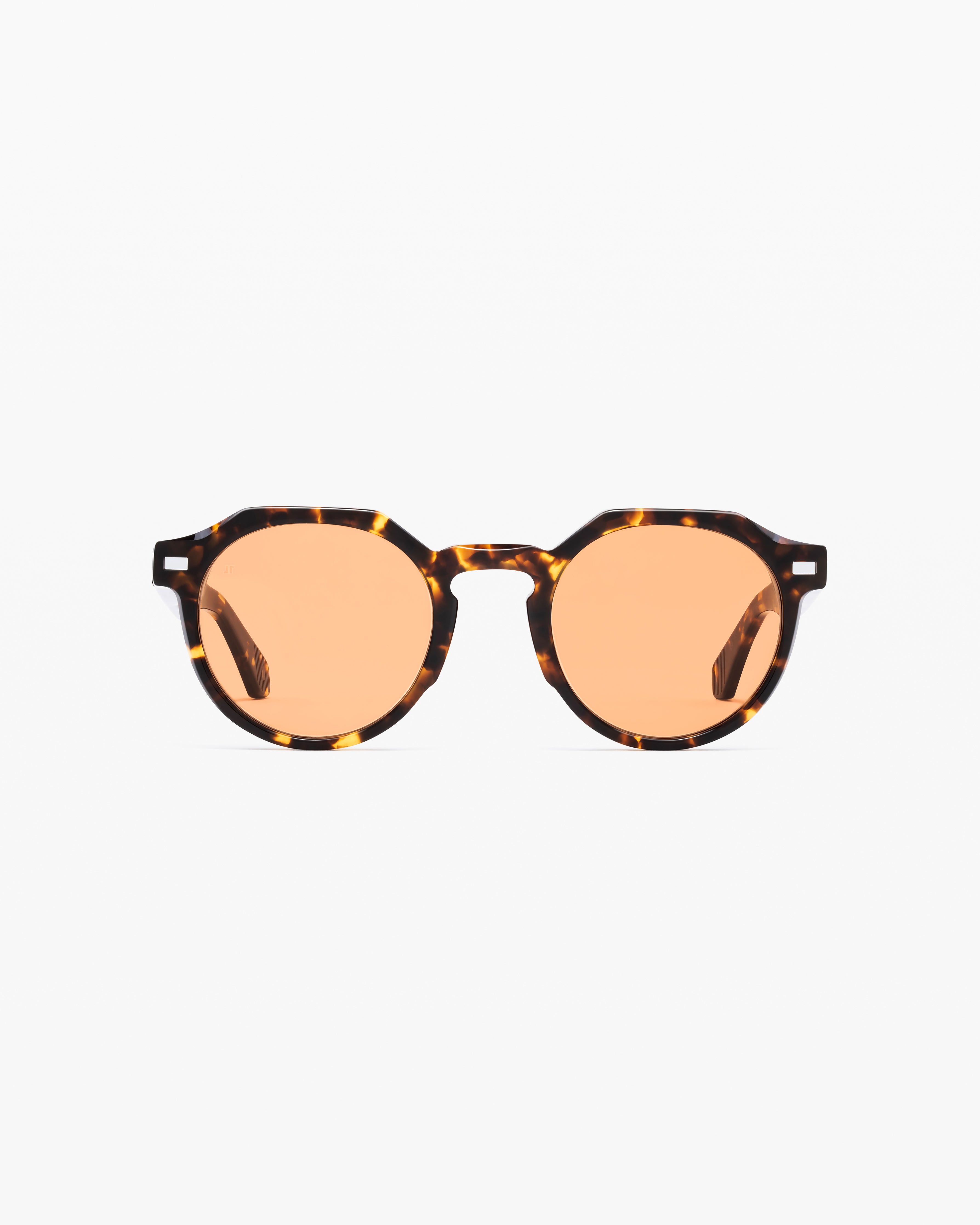 The Warren JF Colors Round Men's Sunglasses in Tortoise Jimmy