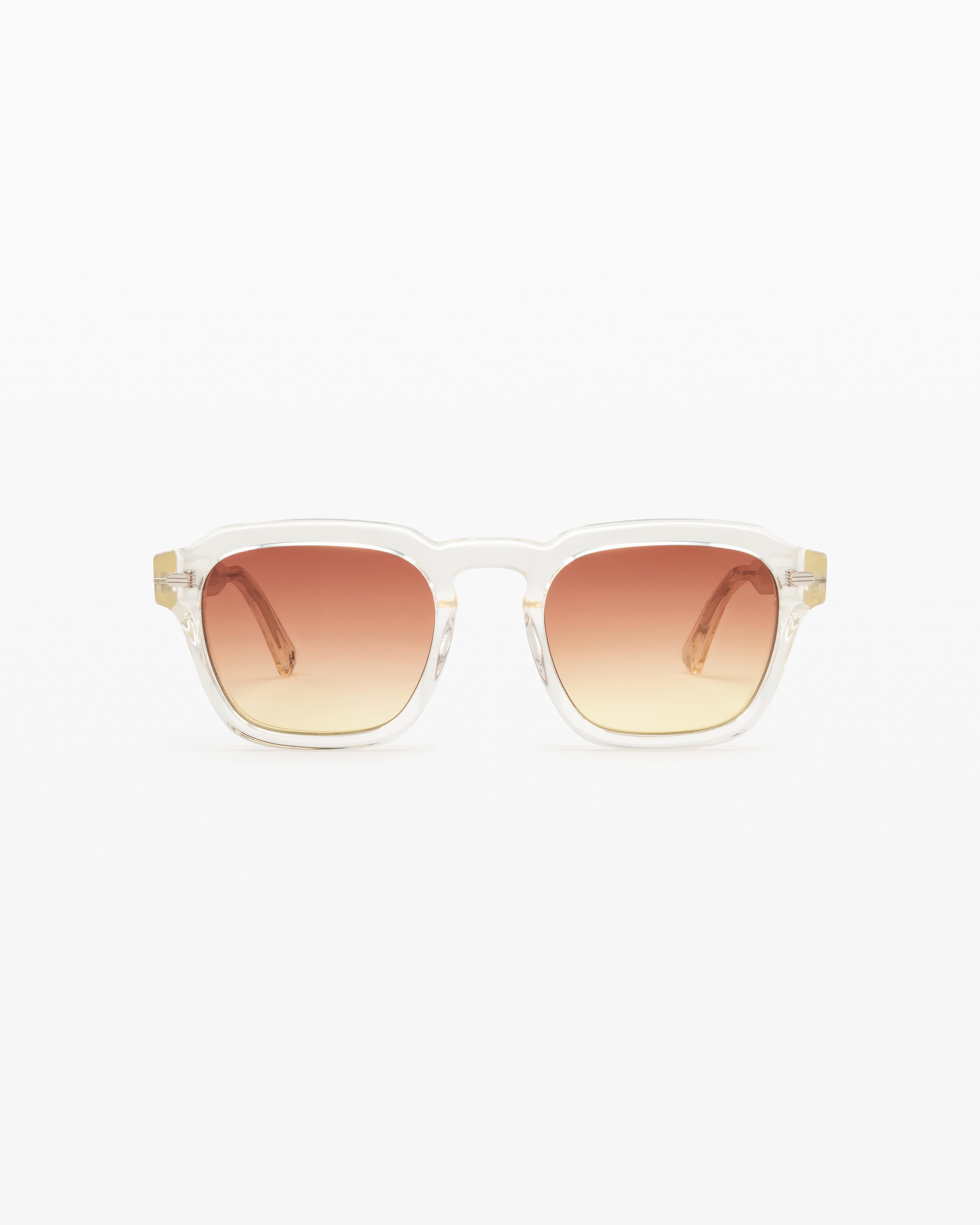 The Mitch Medium Men's Sunglasses in クリスタル・イエロー | Jimmy