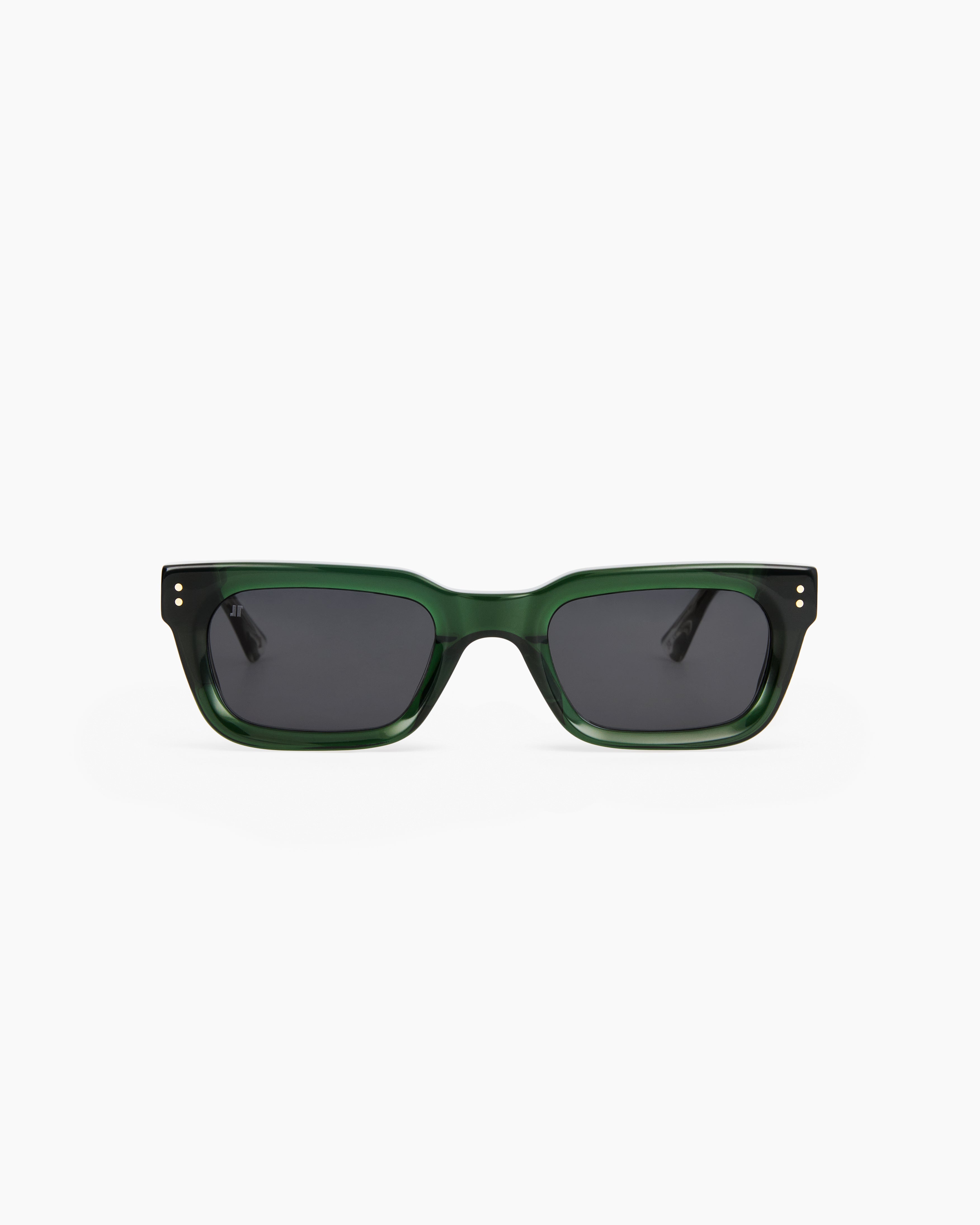 The Manhattan Medium Men's Sunglasses in Green | Jimmy Fairly LU