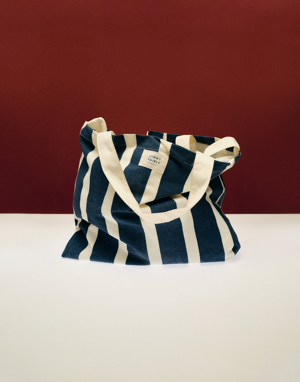 Tote Bag Winter   in Dunkelblau