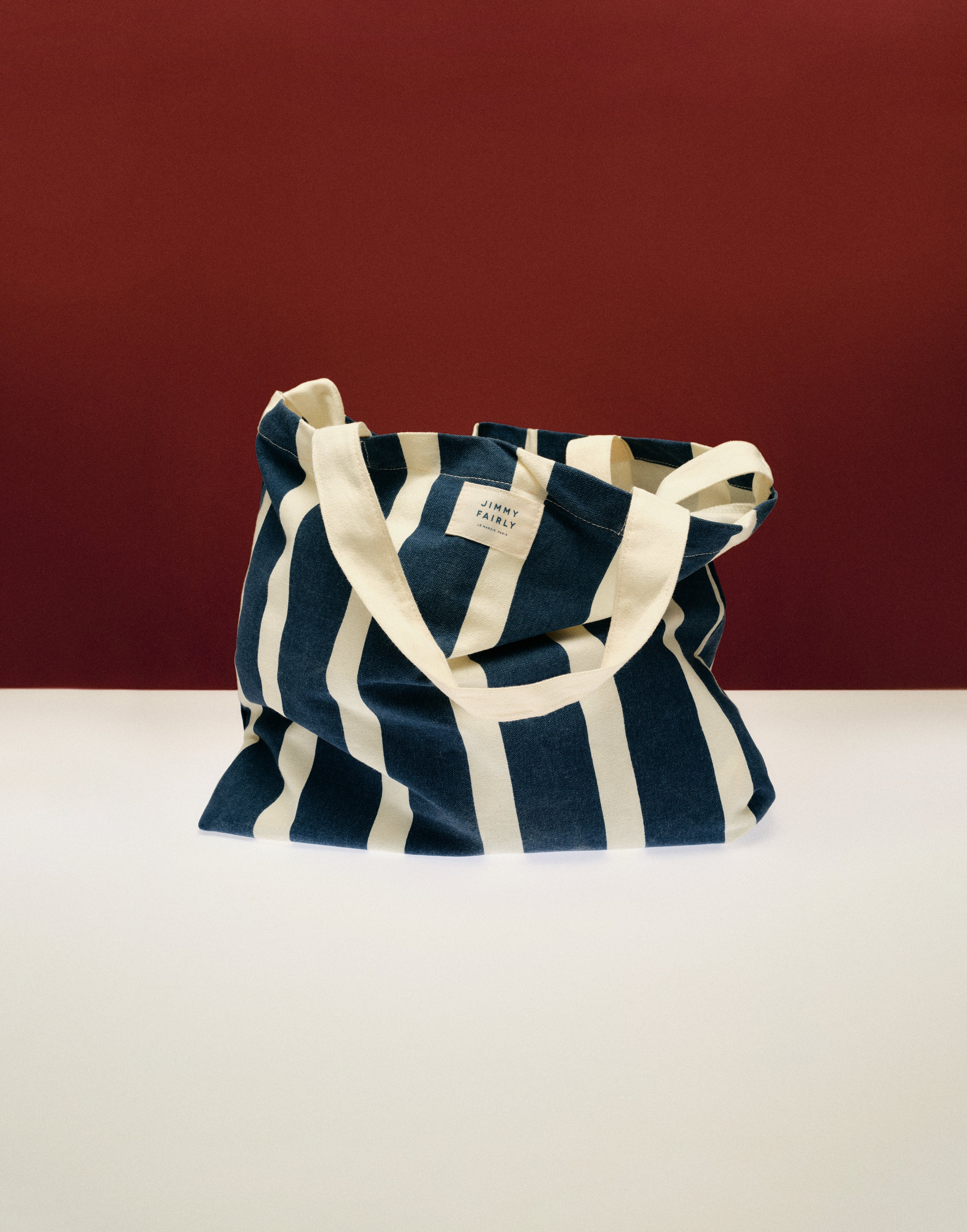 Tote Bag Winter   in Dark blue