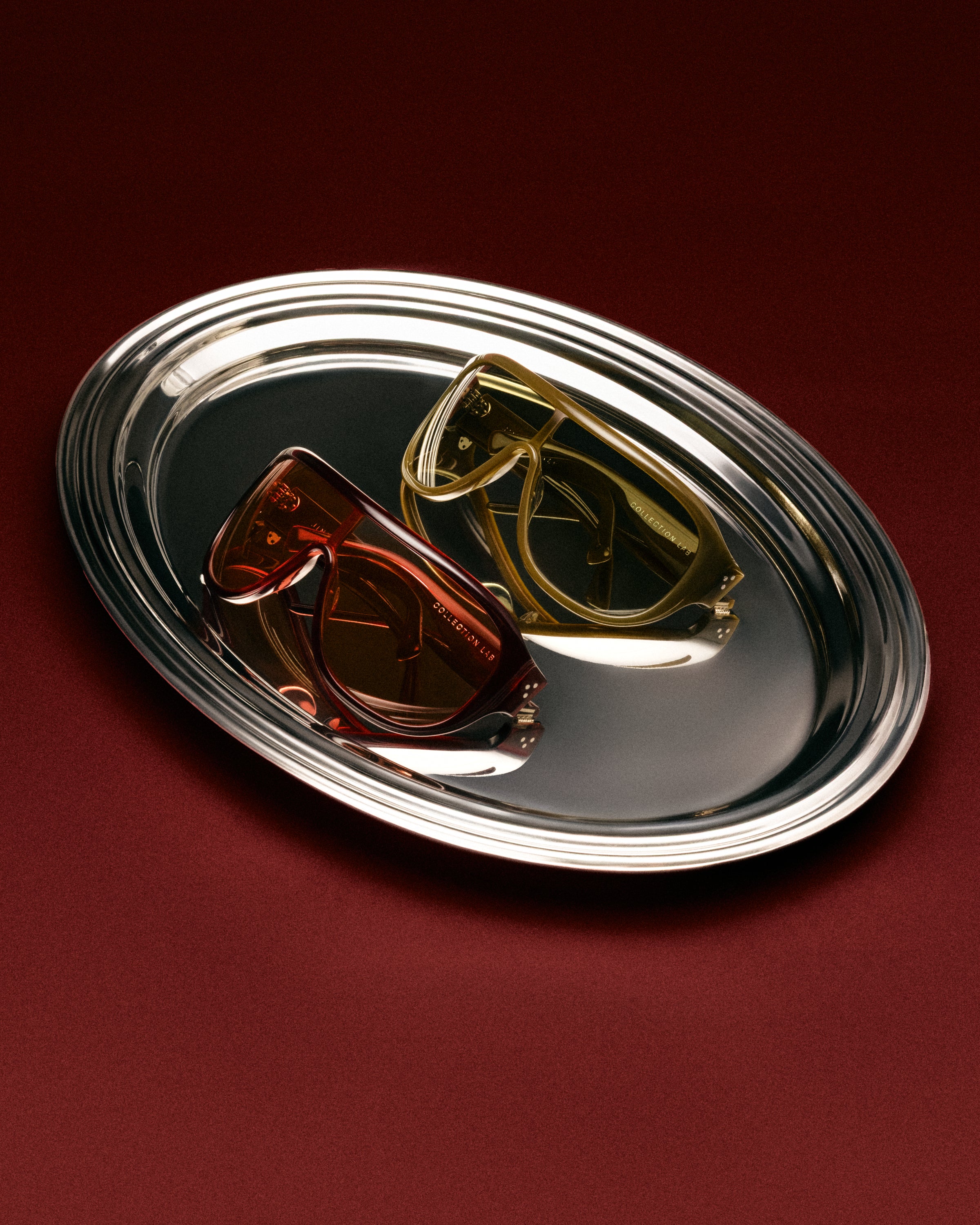 The Luz Aviator Women's Sunglasses in Yellow