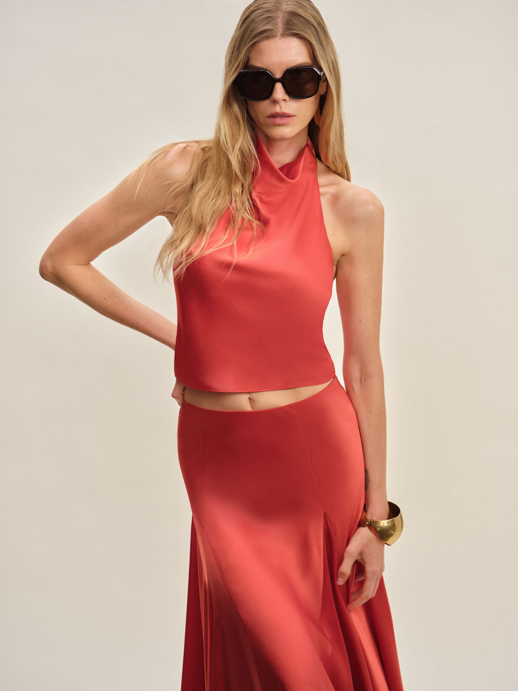 The Jeanne Square Women's Sunglasses in Dark Tortoise