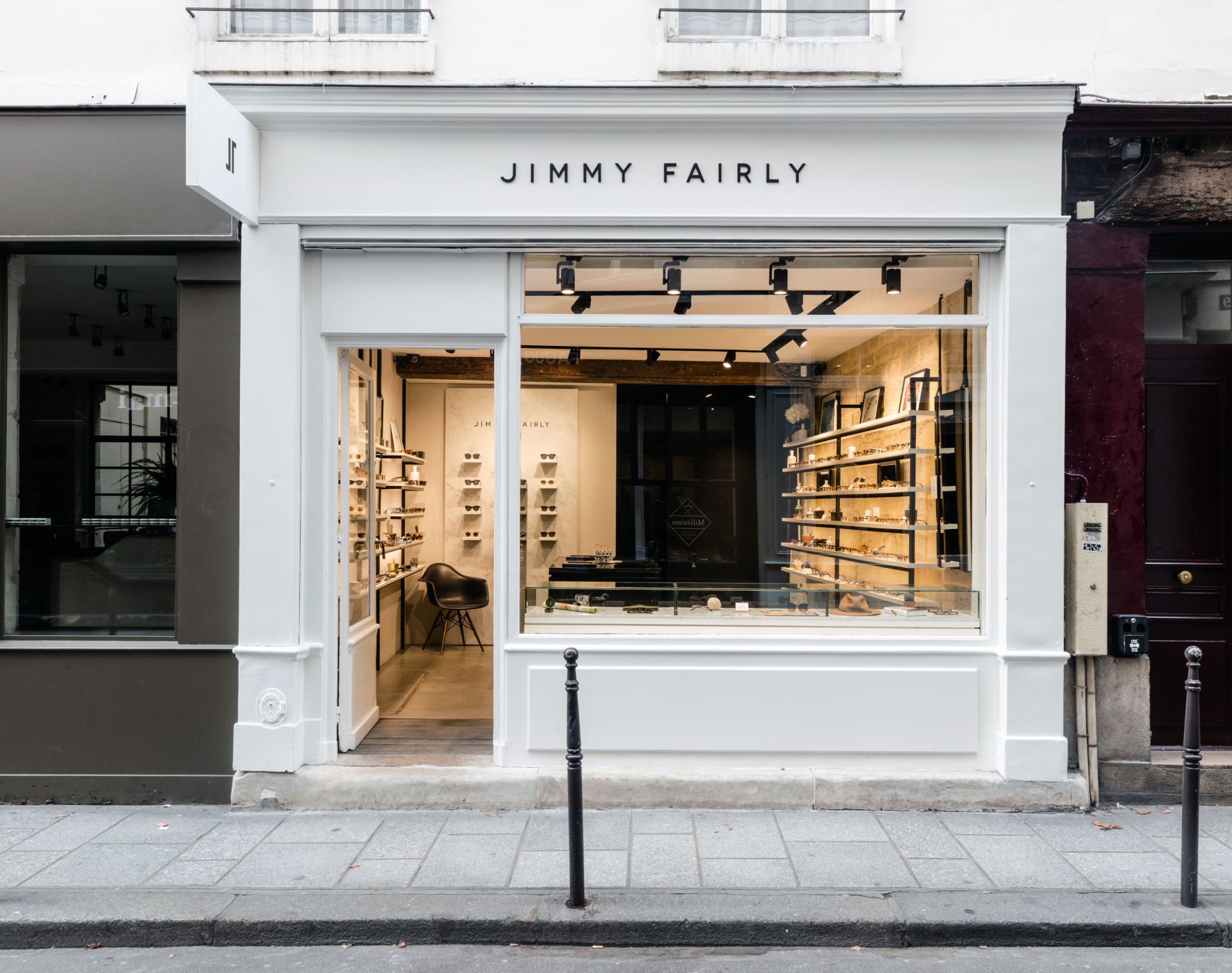 Optician in Paris Rue Vieille du Temple Jimmy Fairly EN FR