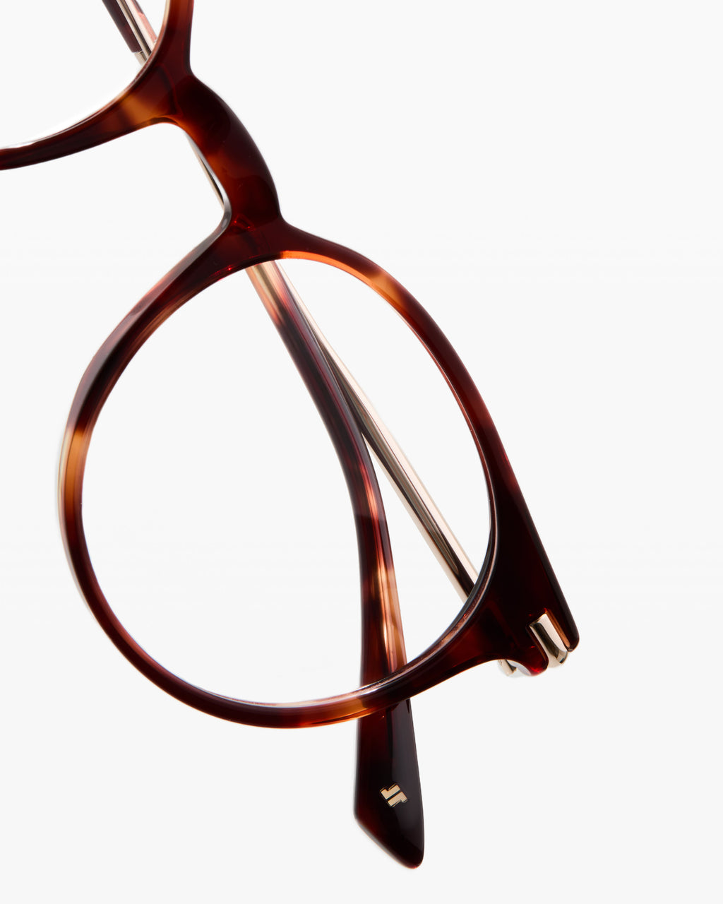The It XS Rund Damenbrillen in Tortoise