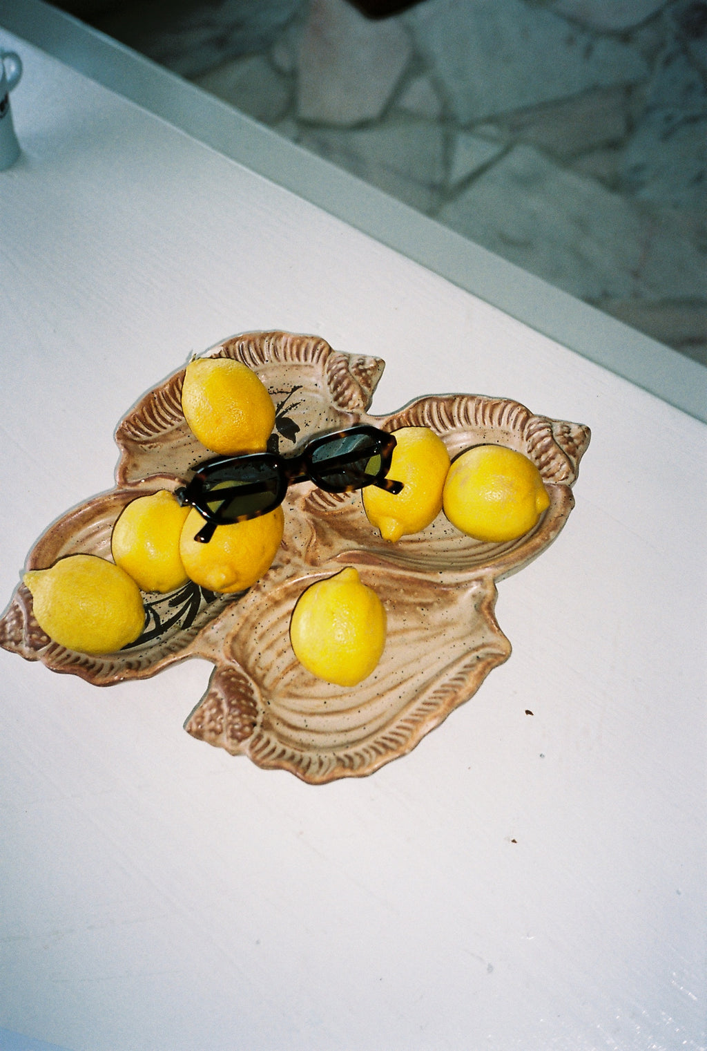 The Ely JF Colors Oval Damen-Sonnenbrillen in Dark Tortoise