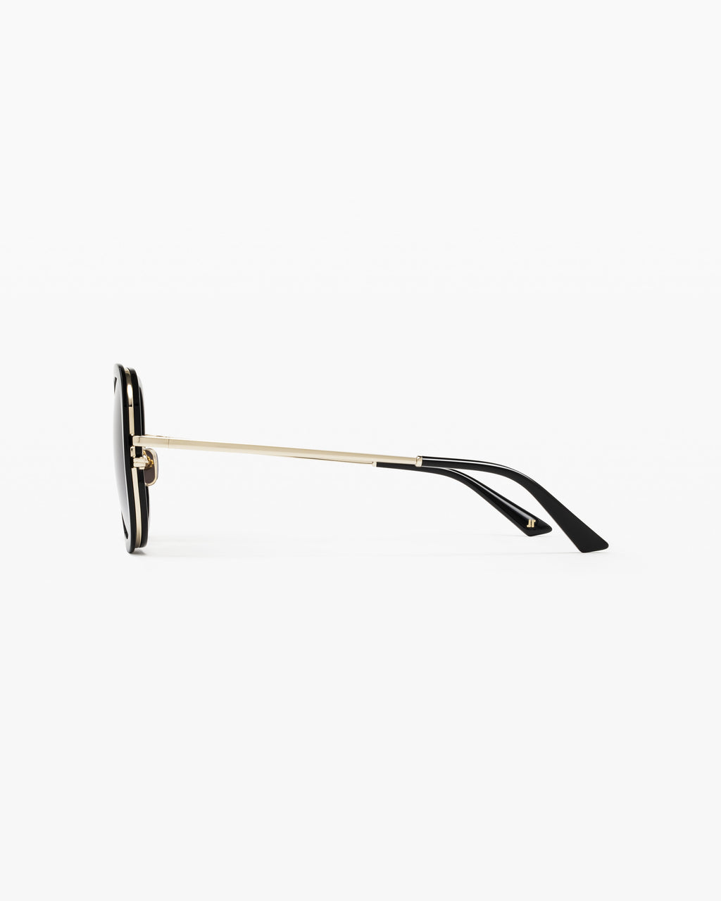 The Blossom Square Women's Sunglasses in Black