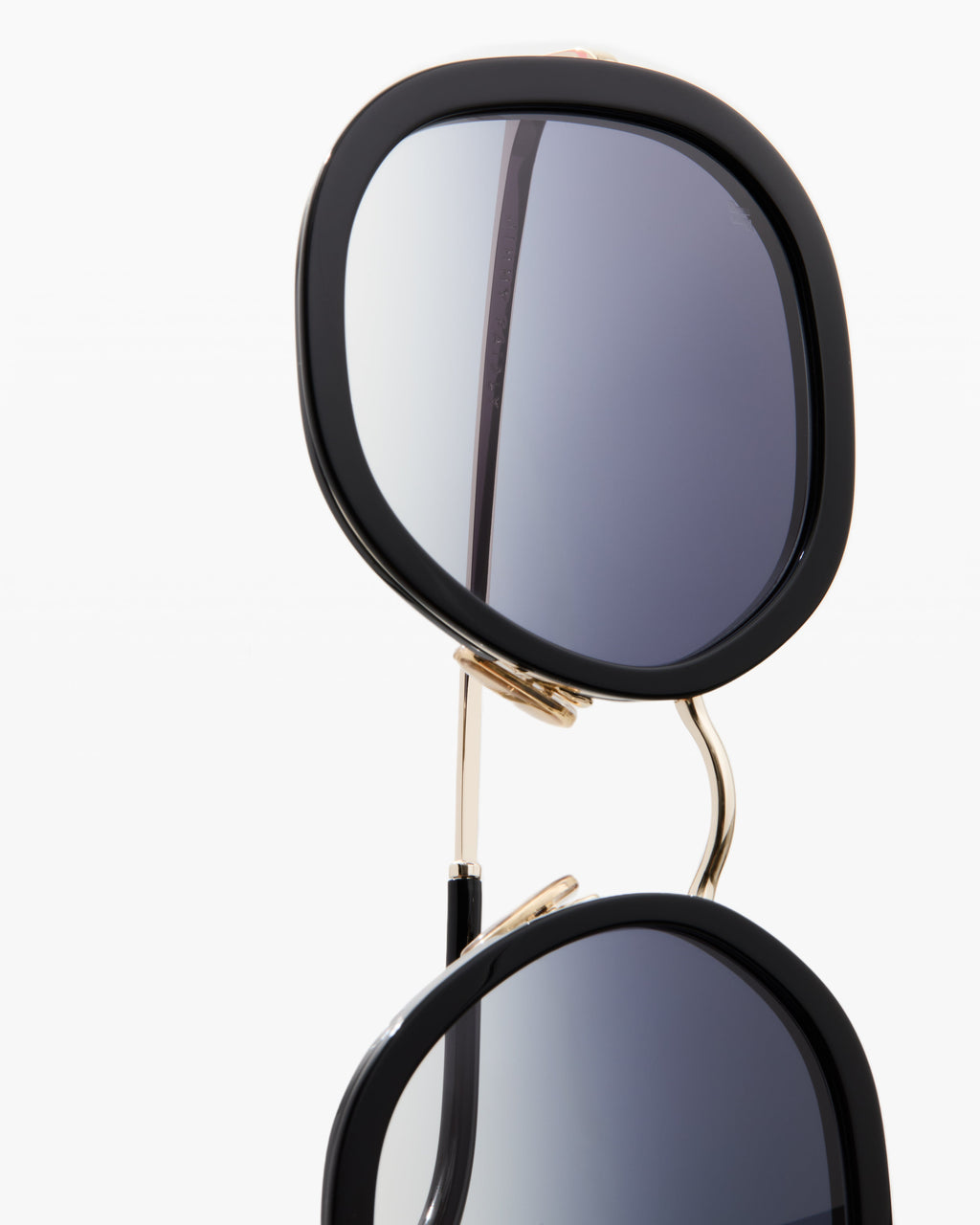 The Blossom Square Women's Sunglasses in Black