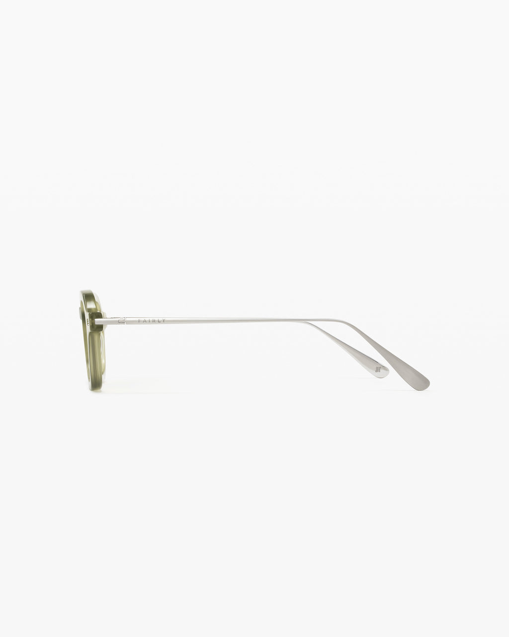 La Faro Rectangulaire Lunettes de Soleil pour homme in Vert