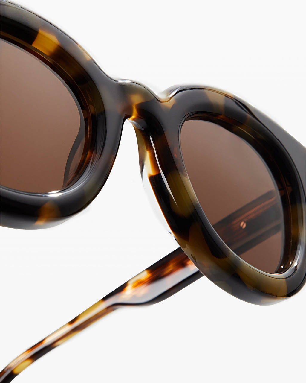 The Paoli Schmetterling Damen-Sonnenbrillen in Dark Tortoise