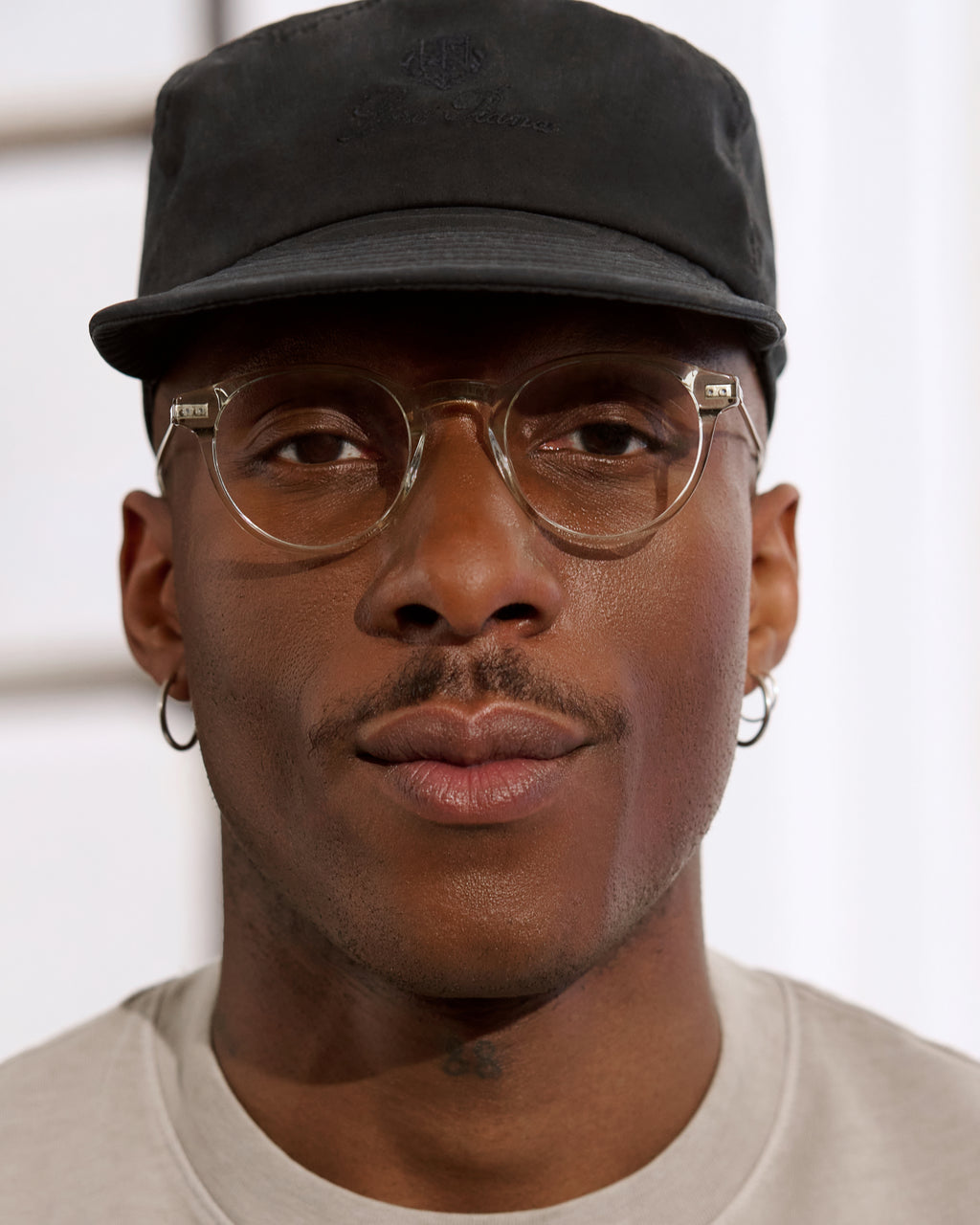 The Emilio Rund Herrenbrillen in Kristallgelb