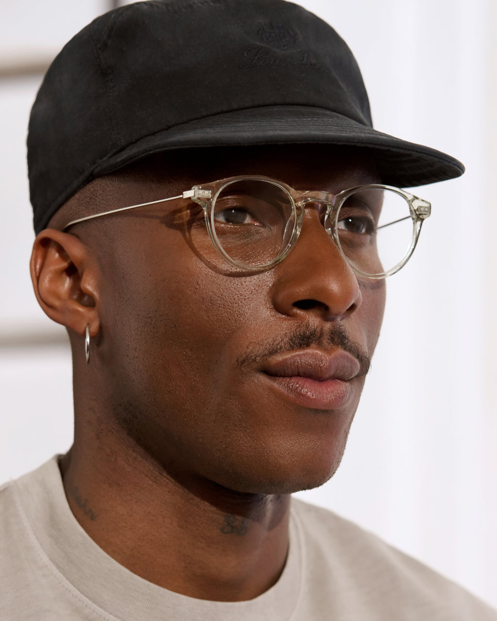 The Emilio Rund Herrenbrillen in Kristallgelb