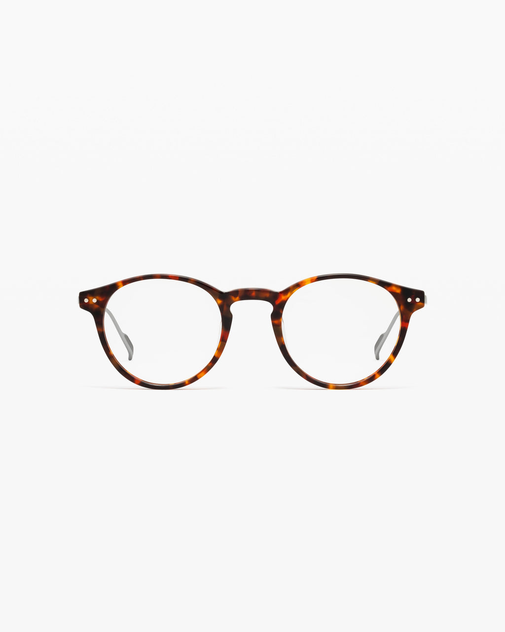 The Emilio Rund Herrenbrillen in Dark Tortoise