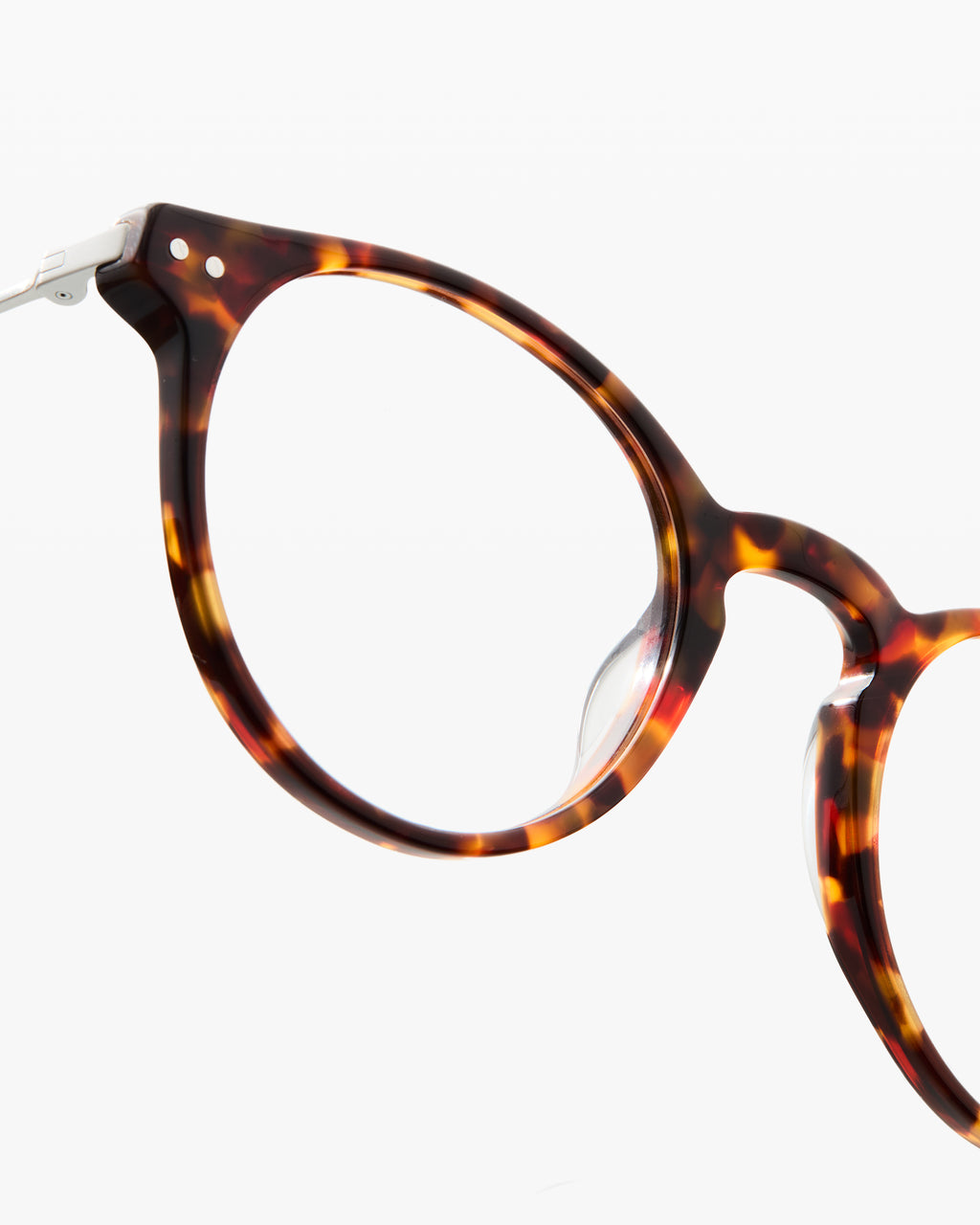 The Emilio Rund Herrenbrillen in Dark Tortoise