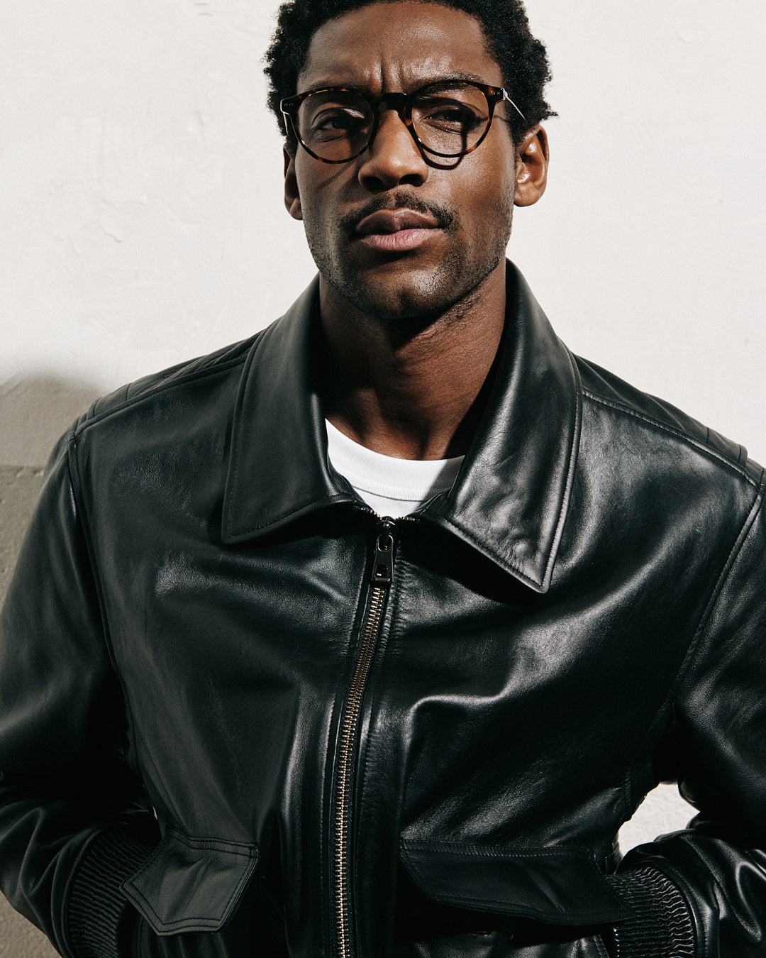 The Emilio Round Men's Eyeglasses in Dark Tortoise