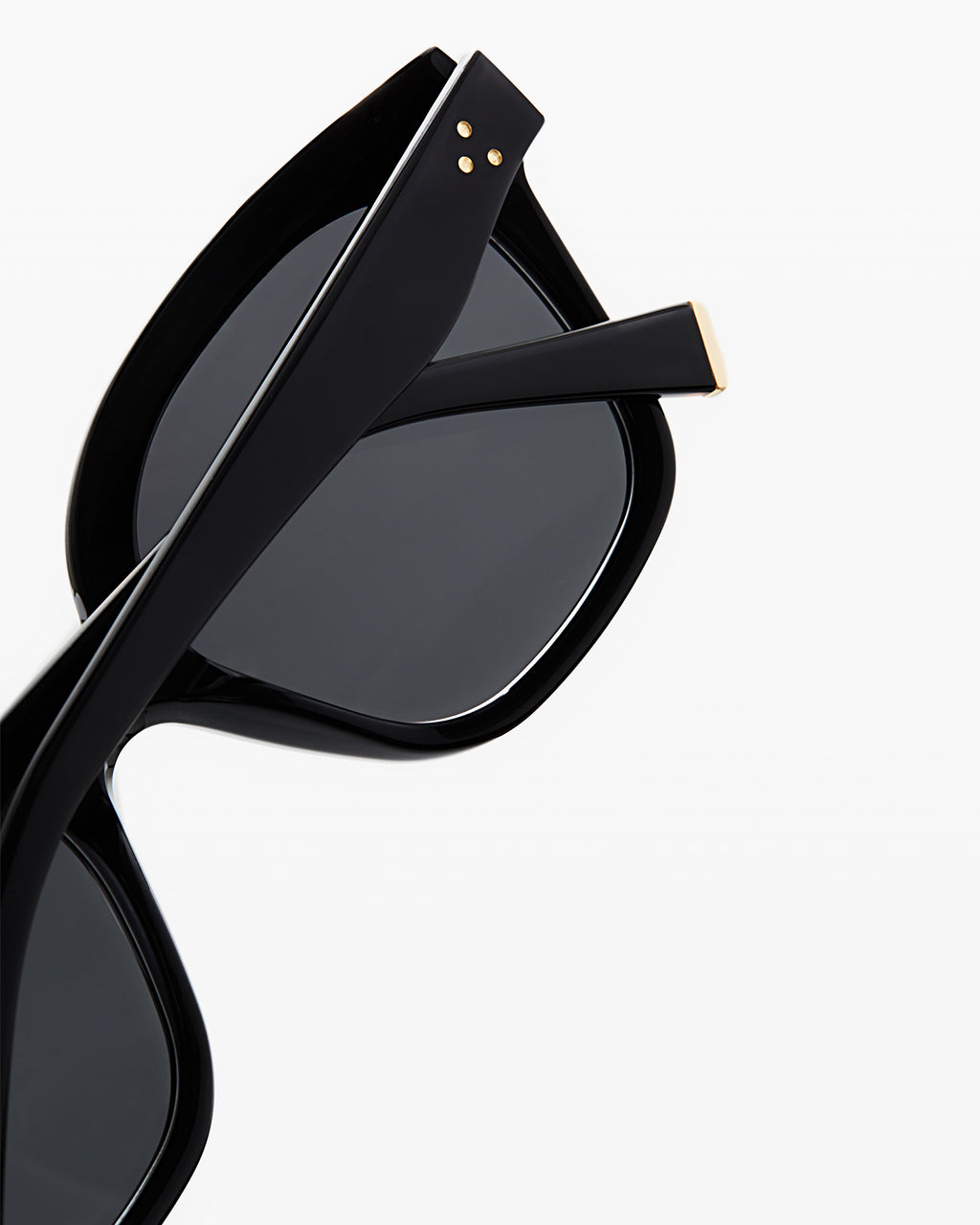 The Positano Schmetterling Damen-Sonnenbrillen in Schwarz