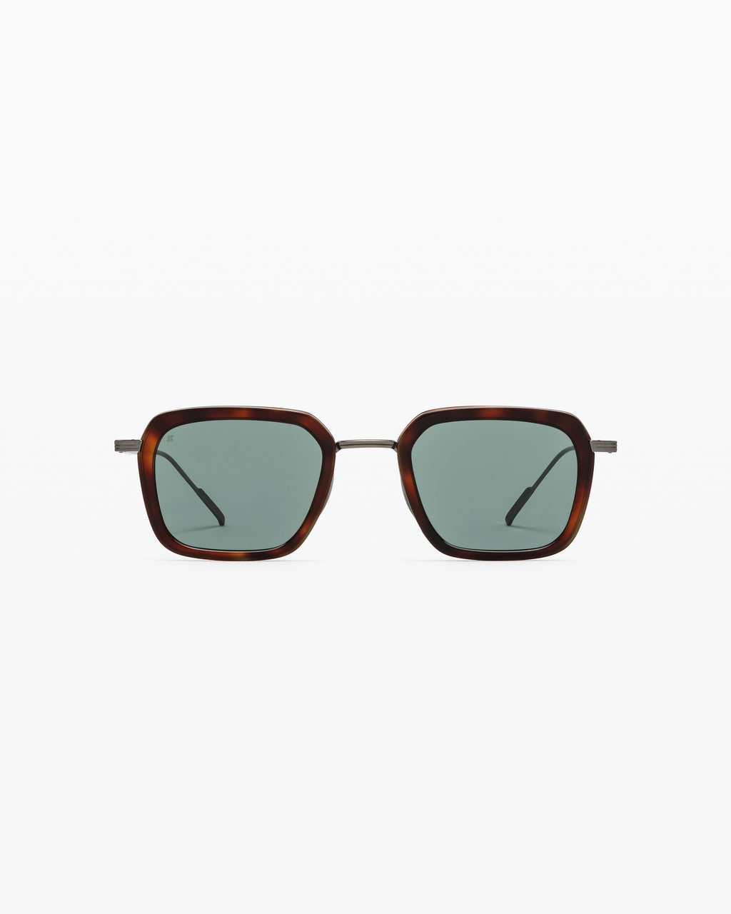 The Paros Rectangular Men's Sunglasses in Silver