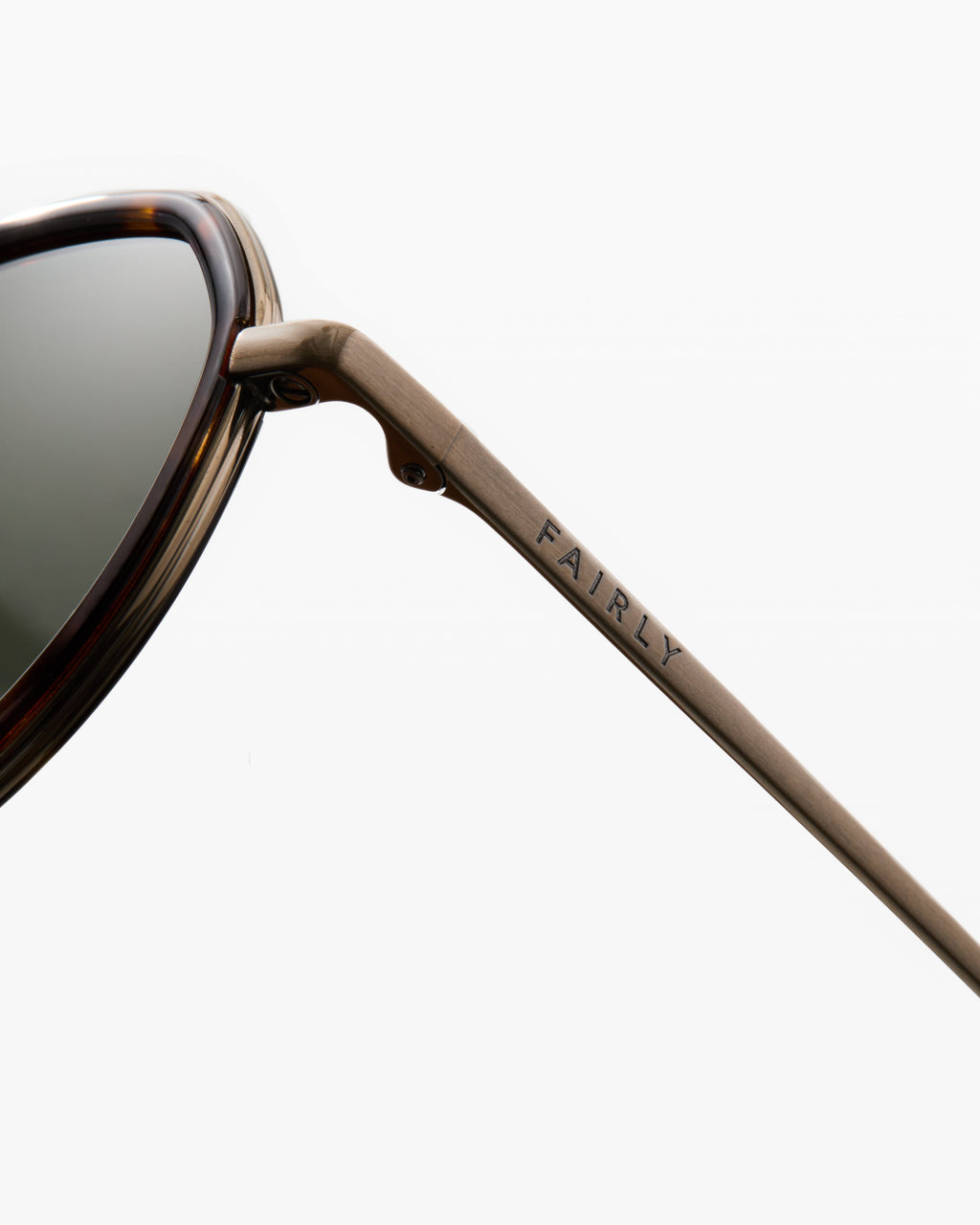 The Spiaggia Rund Herren-Sonnenbrillen in Dark Tortoise