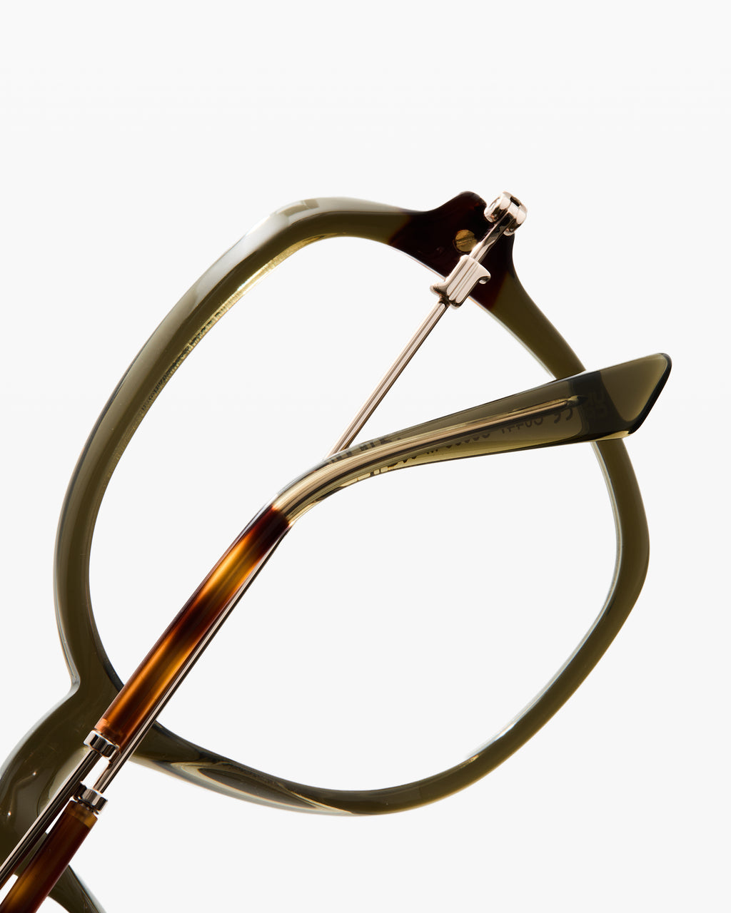 The Ella S Schmetterling Damenbrillen in Dunkelgrün