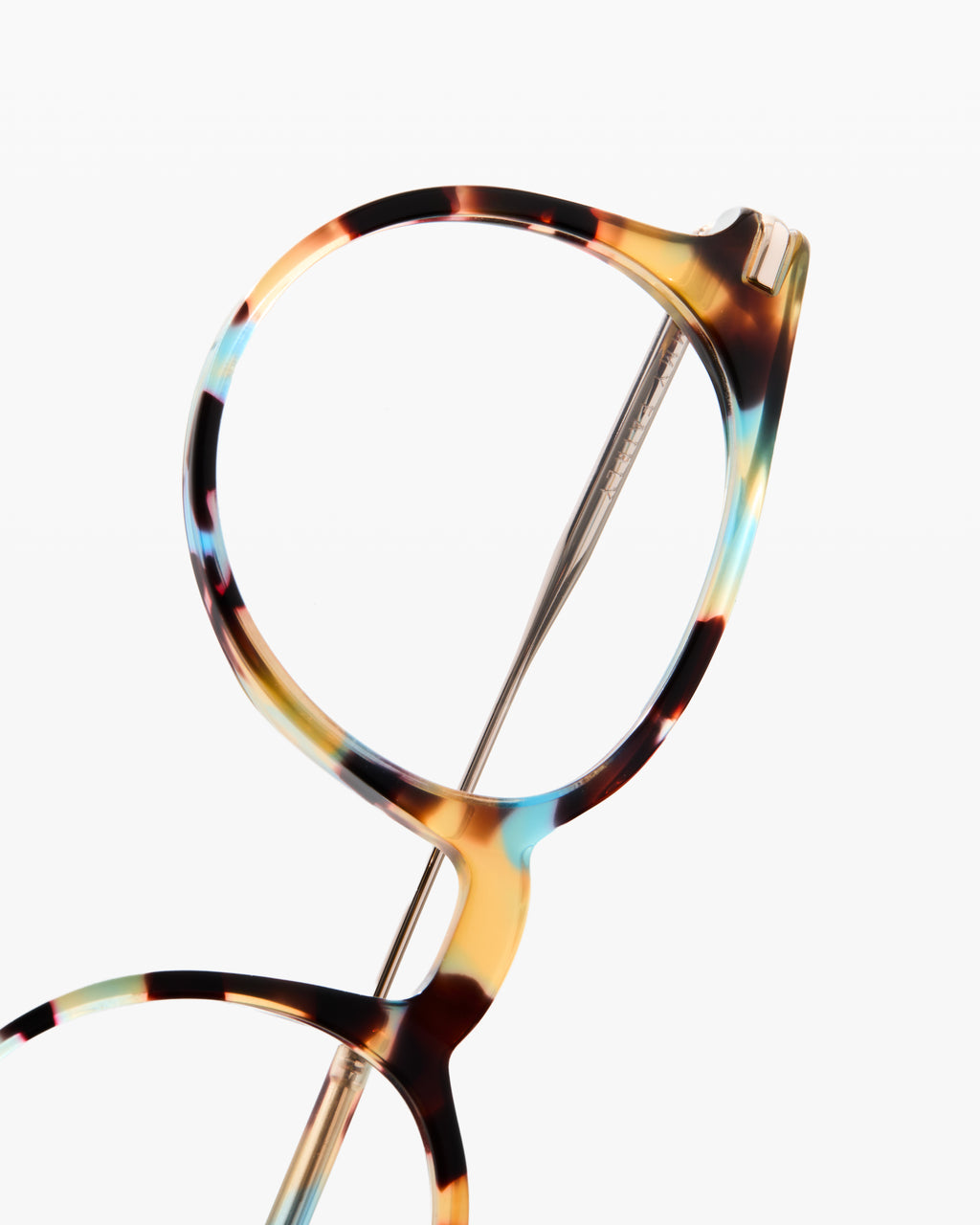 La It Papillon Lunettes de Vue pour femme in Ecaille jaune