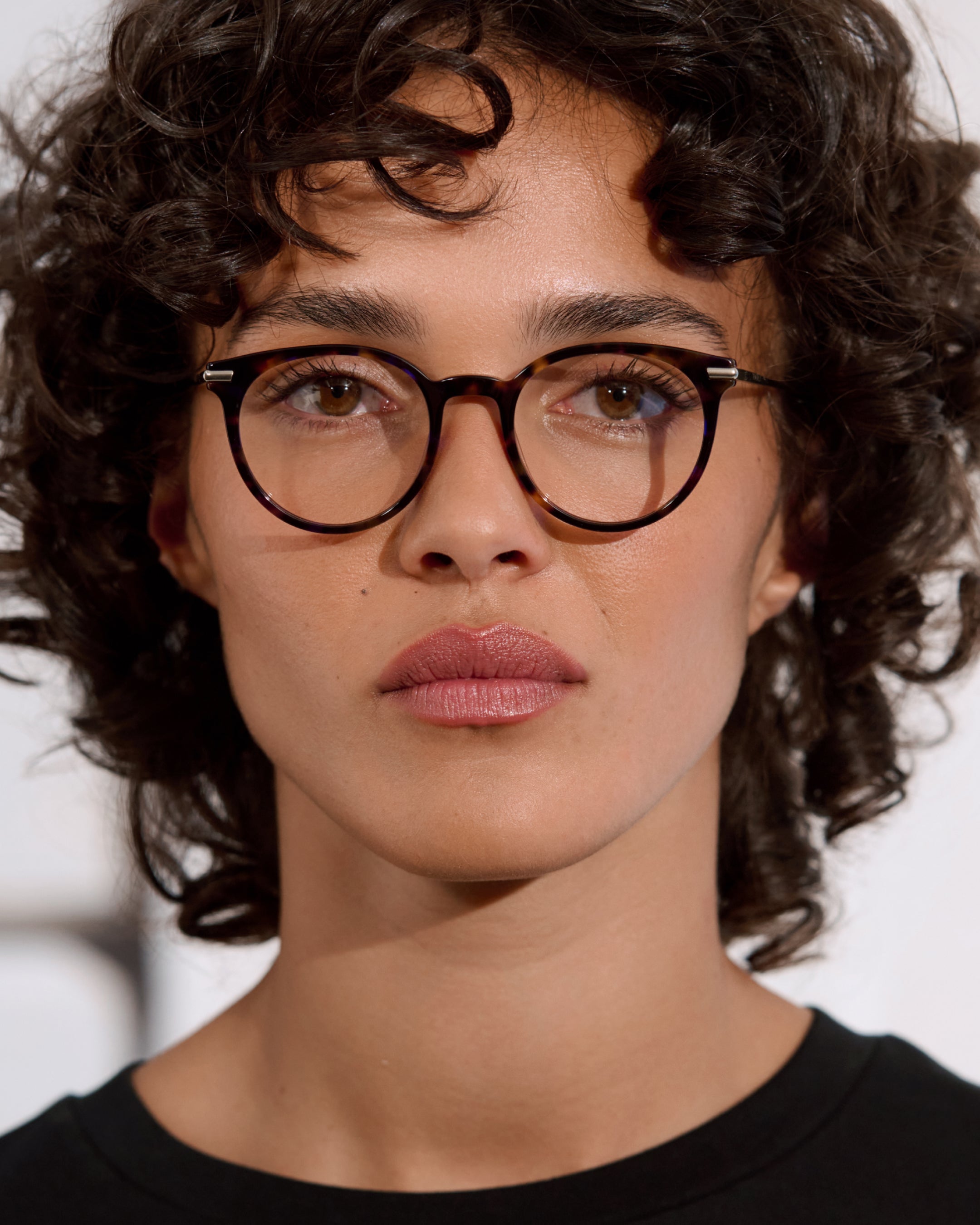 La E-024 Papillon Lunettes de Vue pour femme in Ecaille