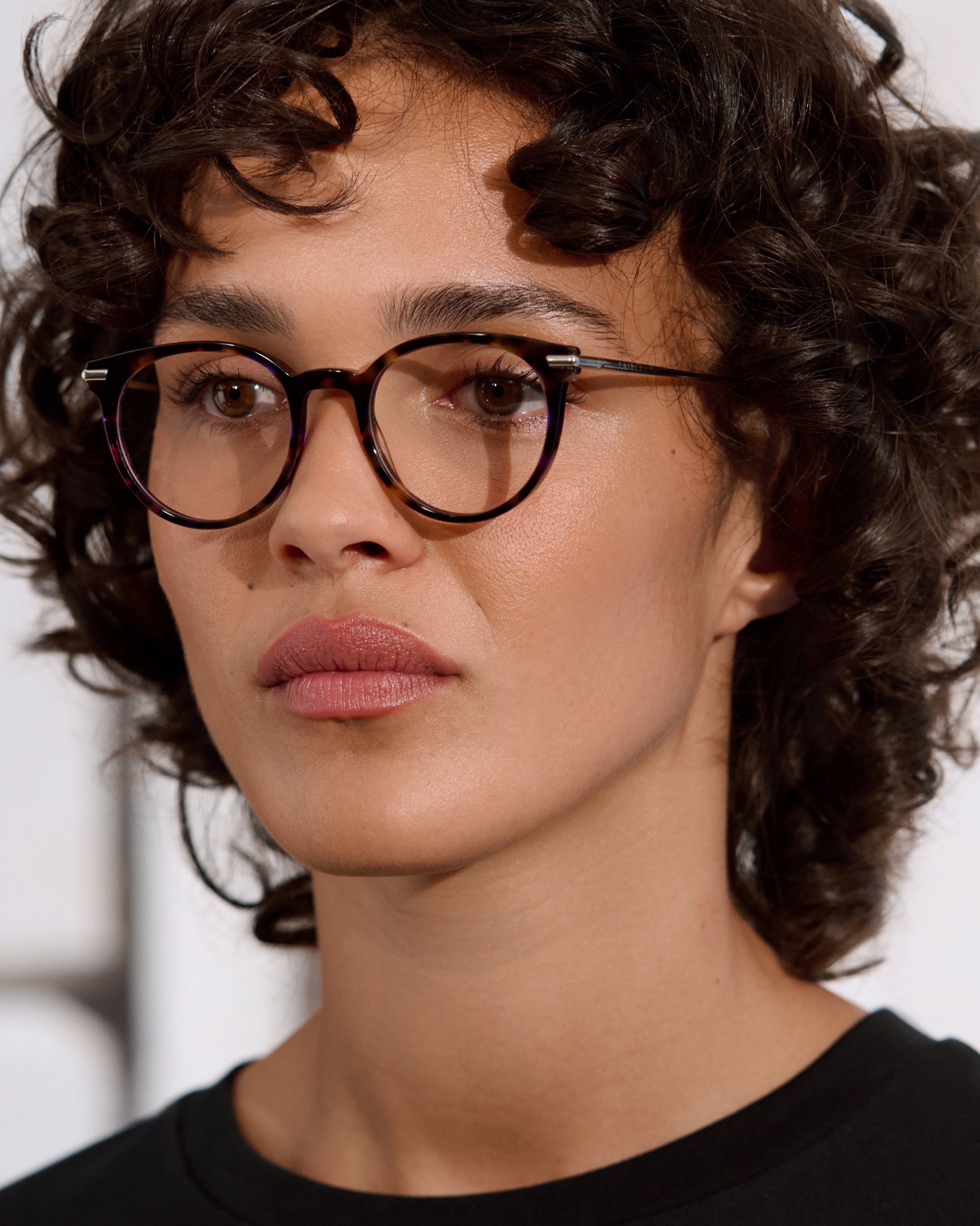 La E-024 Papillon Lunettes de Vue pour femme in Ecaille