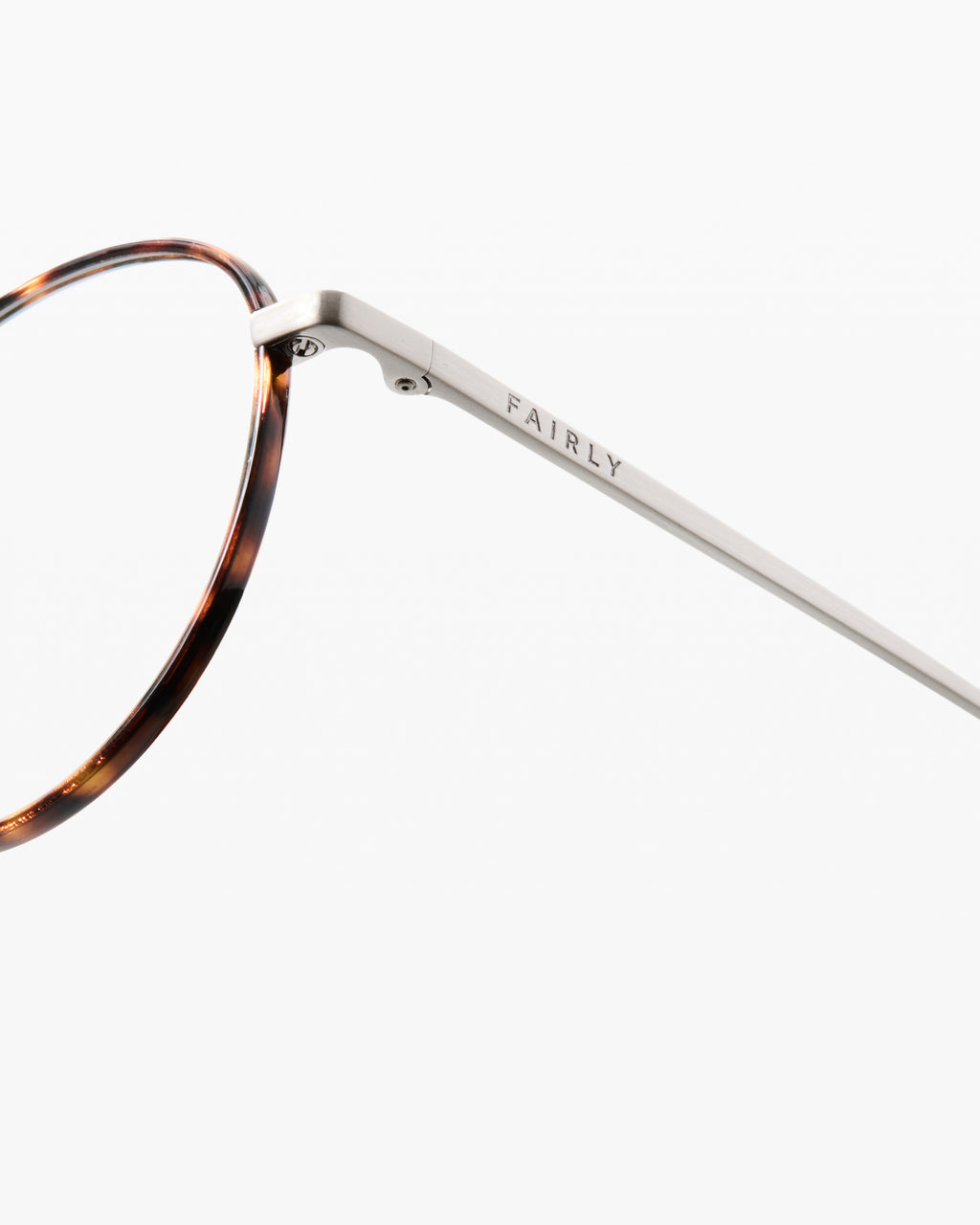 The Nori L Rund Herrenbrillen in Silber