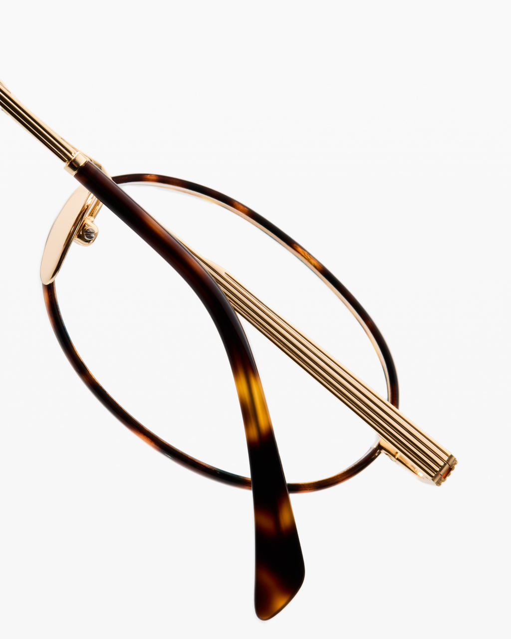 The Sigi Oval Damenbrillen in Gold