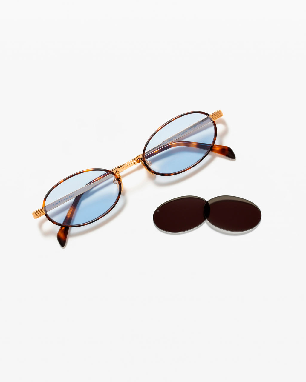 The Sigi JF Colors Oval Damen-Sonnenbrillen in Gold