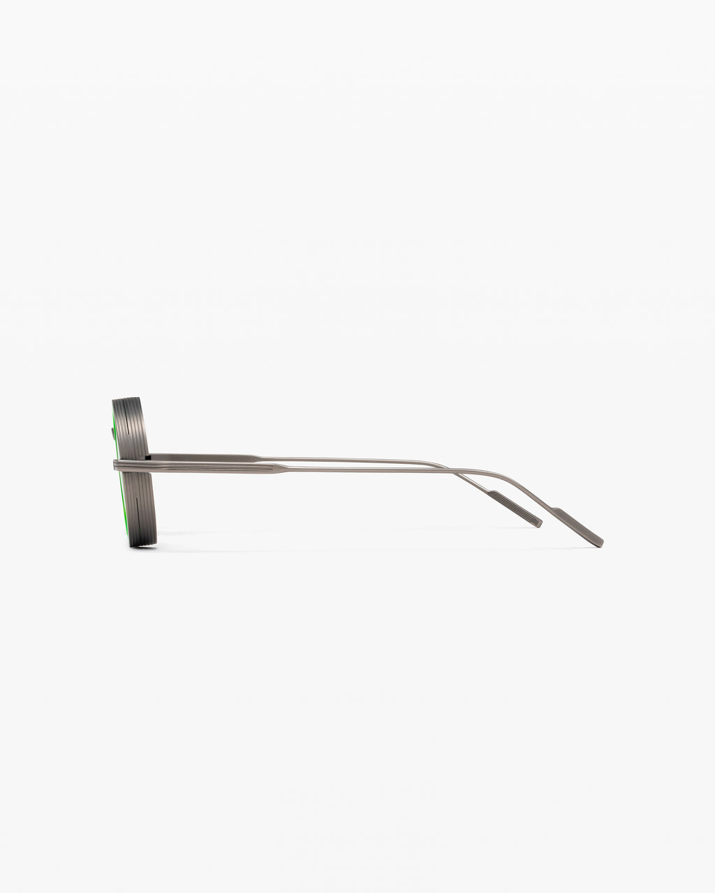 La Larry Rond Lunettes de Soleil pour homme in Argent