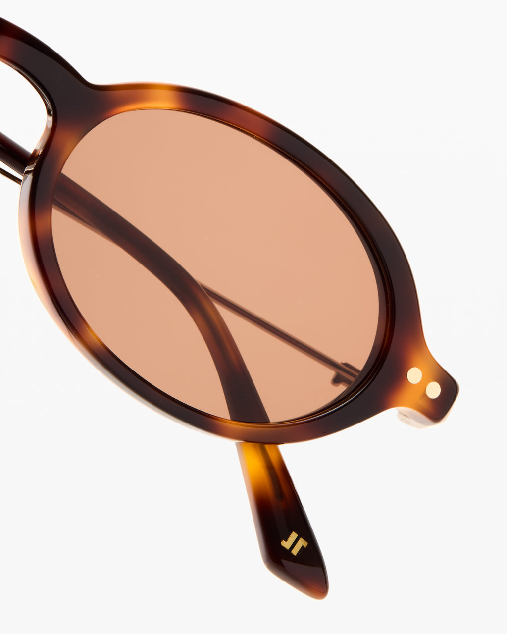De Elvie Ovaal Zonnebrillen voor Dames in Tortoise