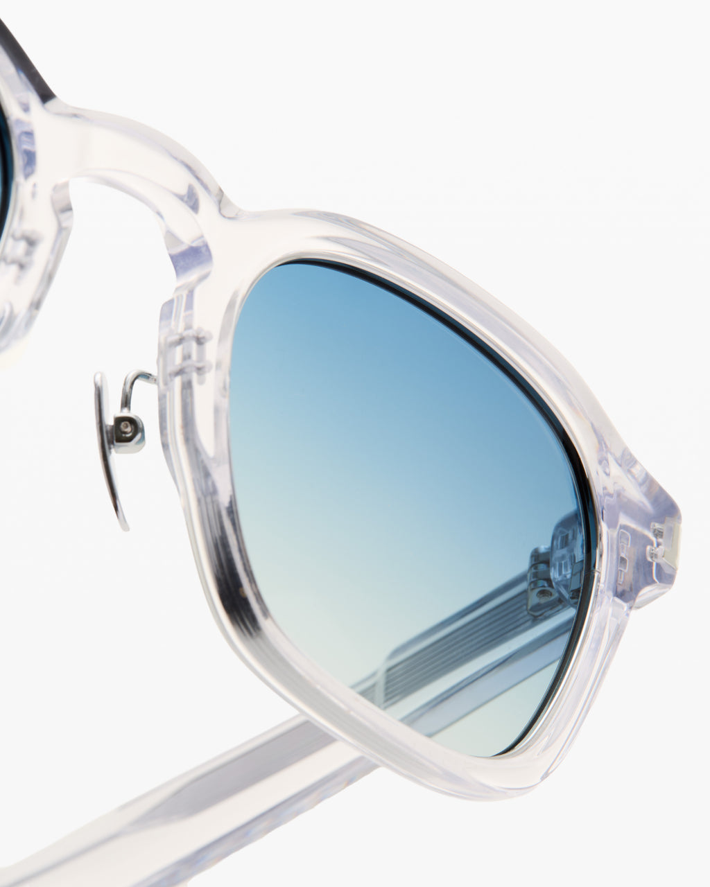 The Marco Platz Herren-Sonnenbrillen in Transparent