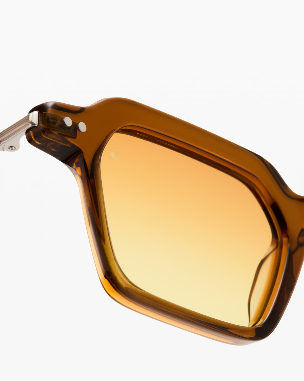 The Kiero JF Colors Rechteckig Herren-Sonnenbrillen in Braun