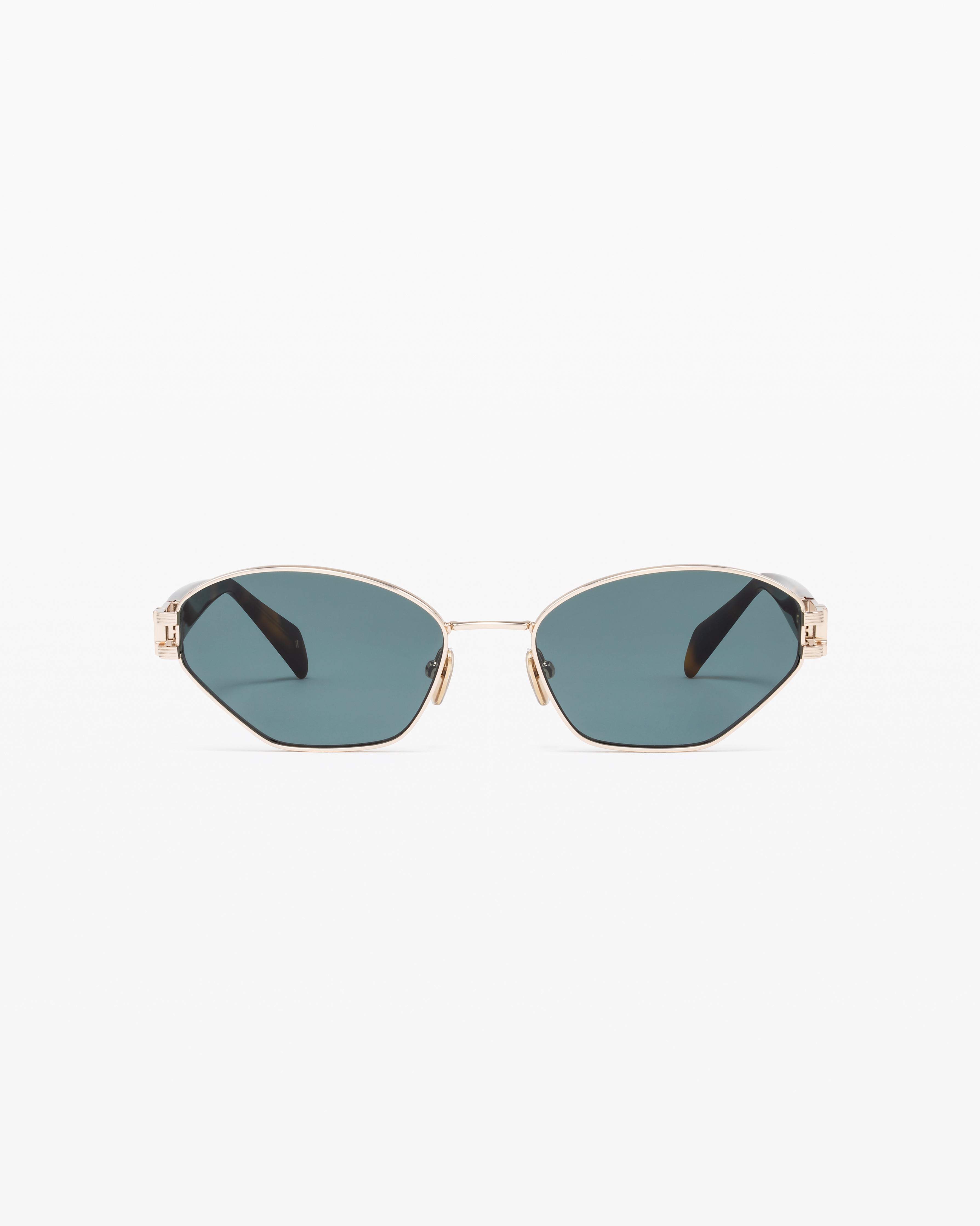 The Isela Butterfly Women's Sunglasses in Gold