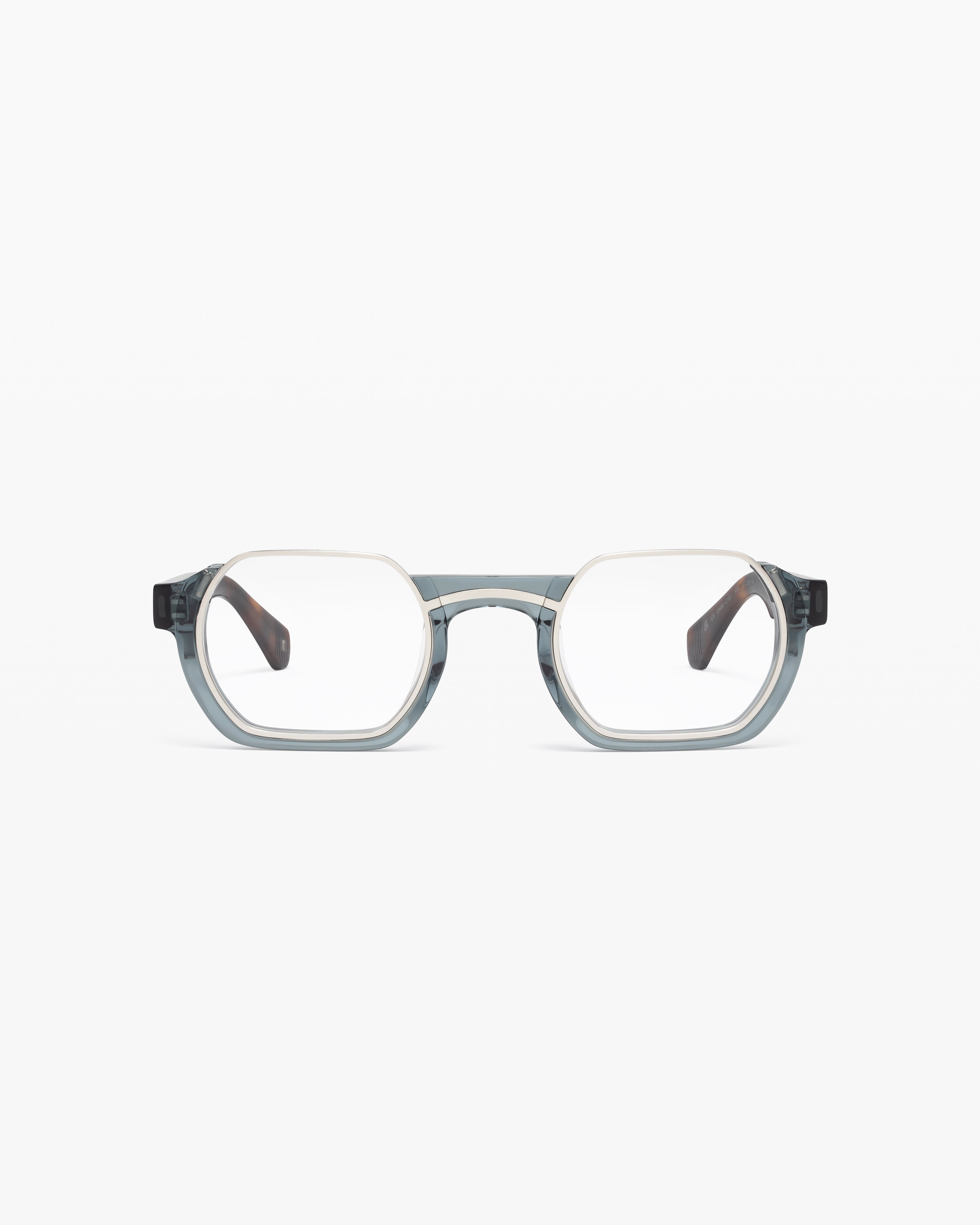 The Azio Medium Men's Eyeglasses in Blue | Jimmy Fairly US