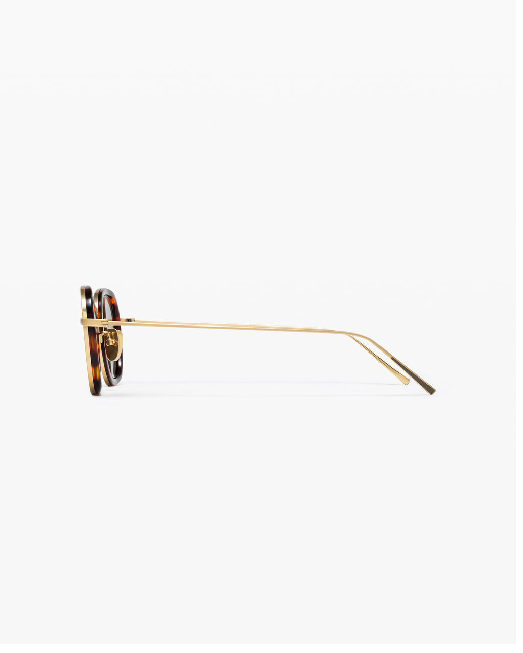 The Juno Round Men's Sunglasses in Dark Tortoise