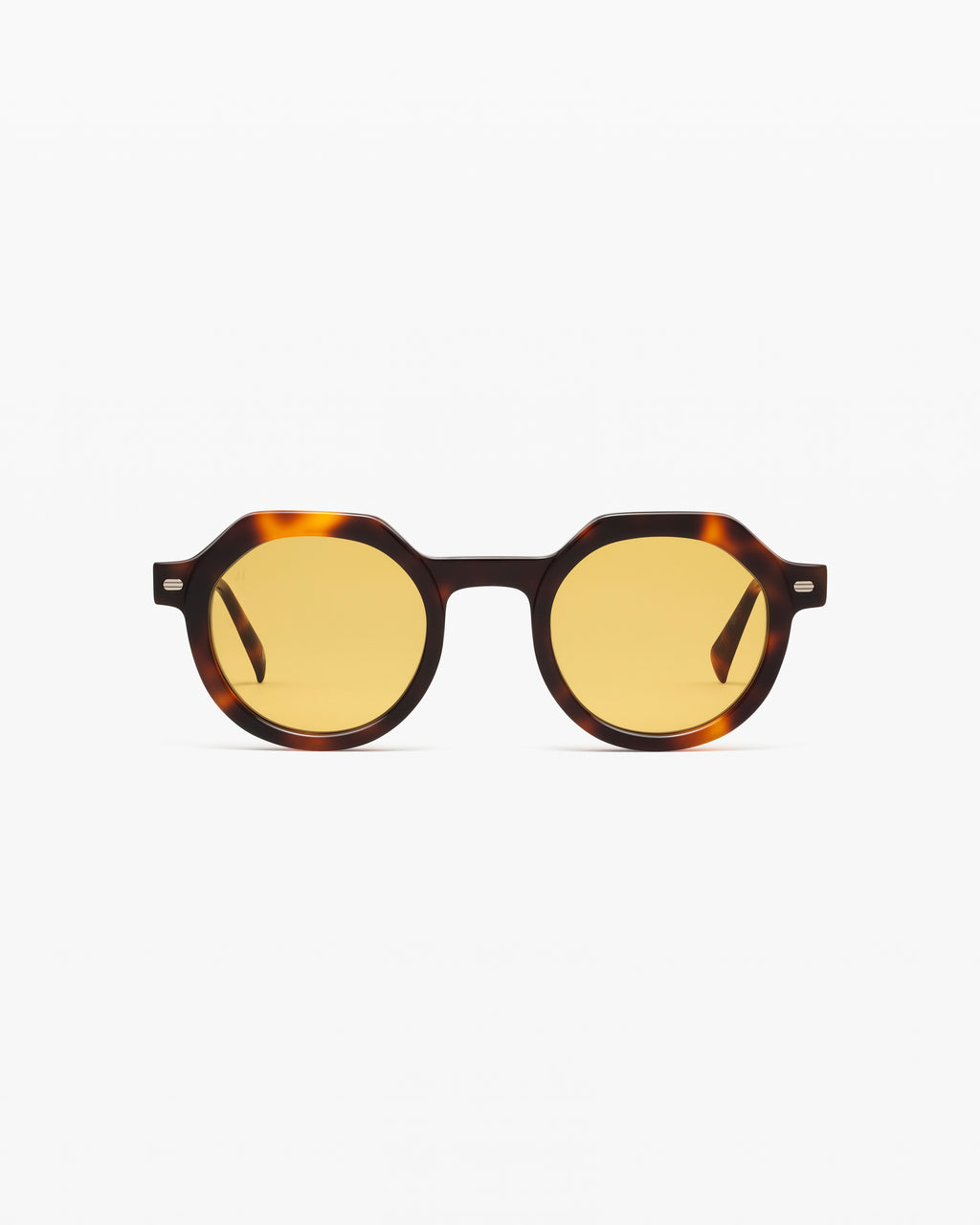 The Cove JF Colors Rund Herren-Sonnenbrillen in Dark Tortoise