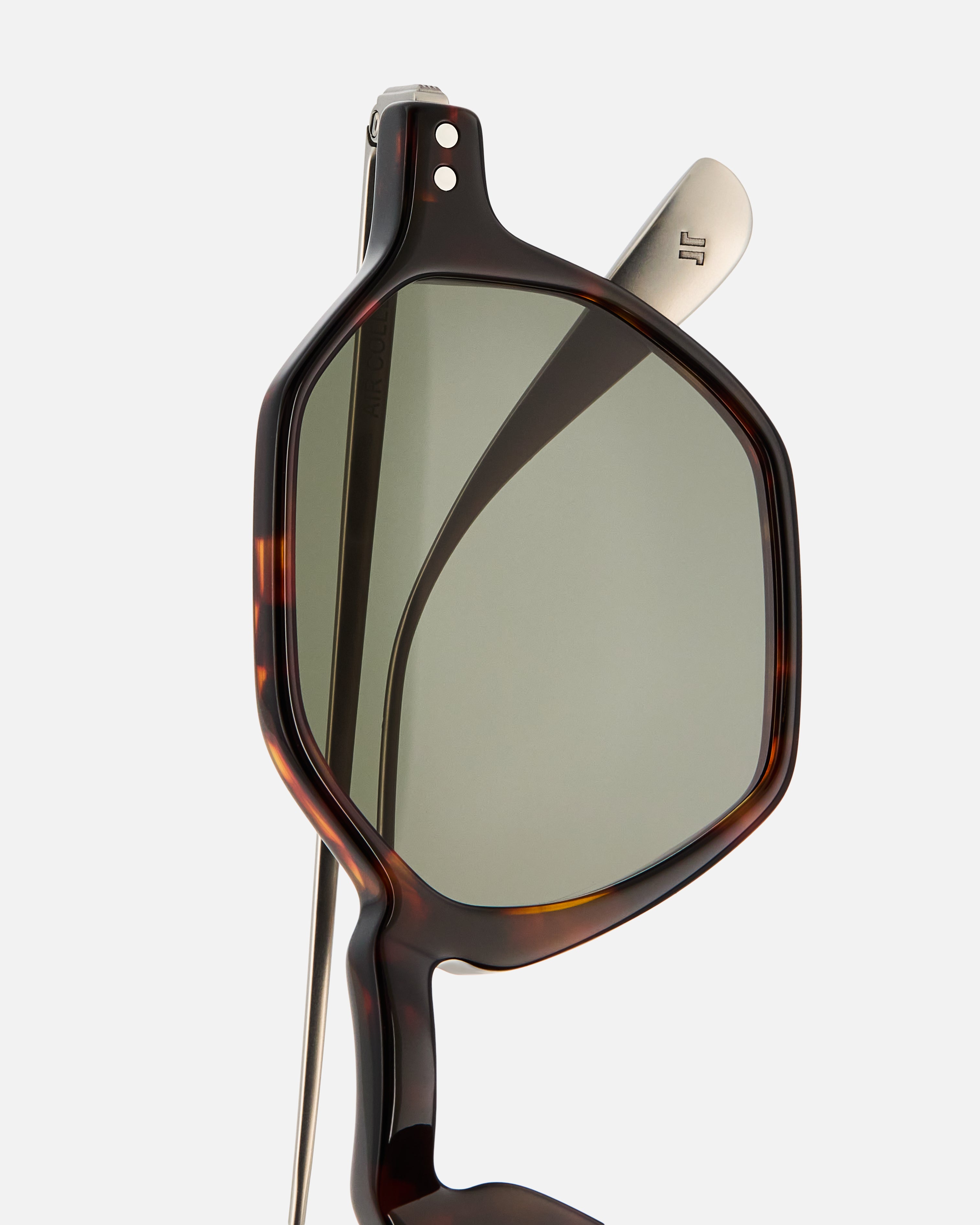 The Aziel Medium Men's Sunglasses in Dark Tortoise | Jimmy Fairly US