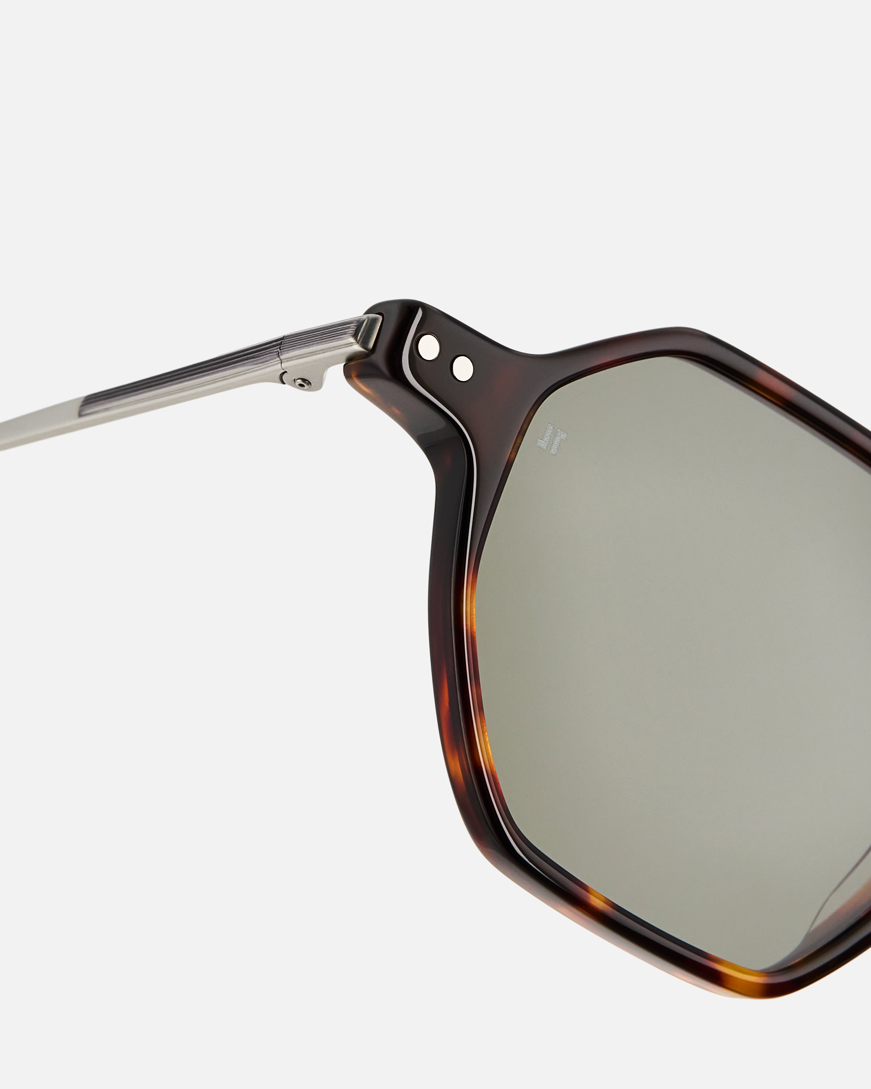 The Aziel Medium Men's Sunglasses in Dark Tortoise | Jimmy Fairly US