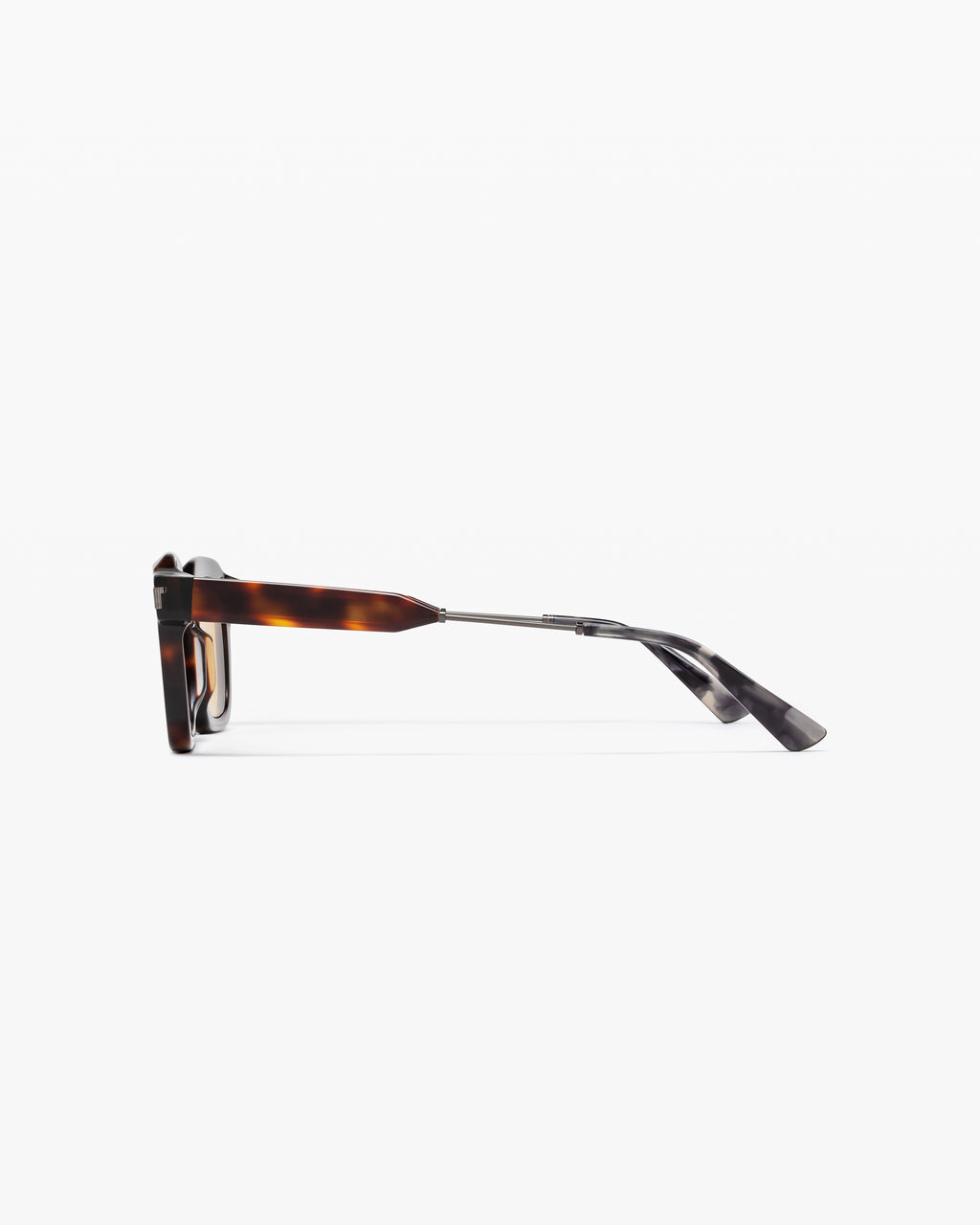 The Atlas JF Colors Rechteckig Herren-Sonnenbrillen in Dark Tortoise