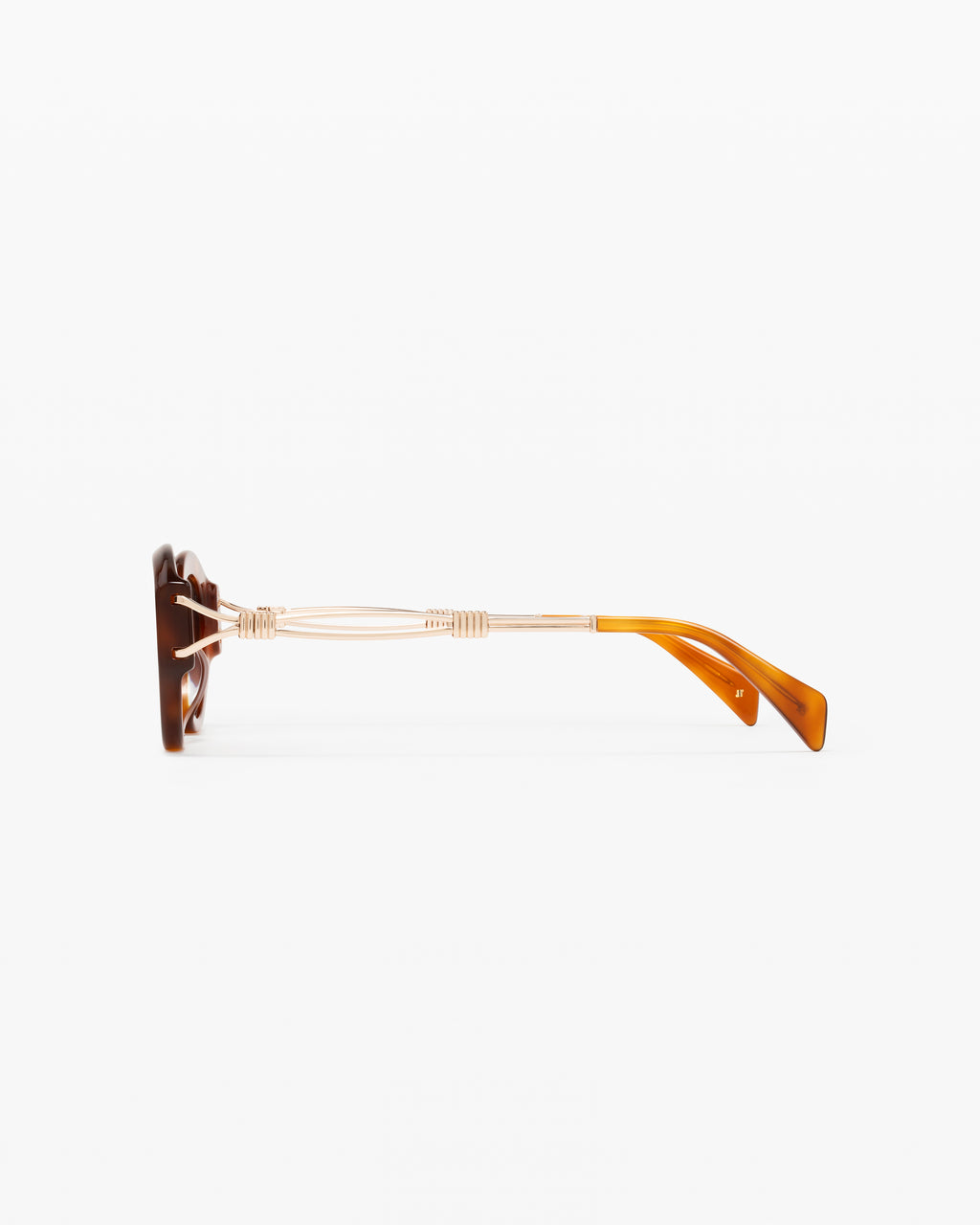 La Luzia Ovaladas Gafas de Sol para Mujer in Carey claro