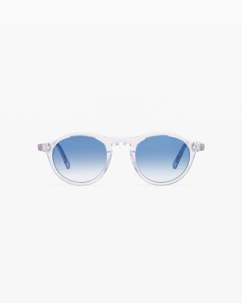 The Flo JF Colors Aviator Men's Sunglasses in Transparent