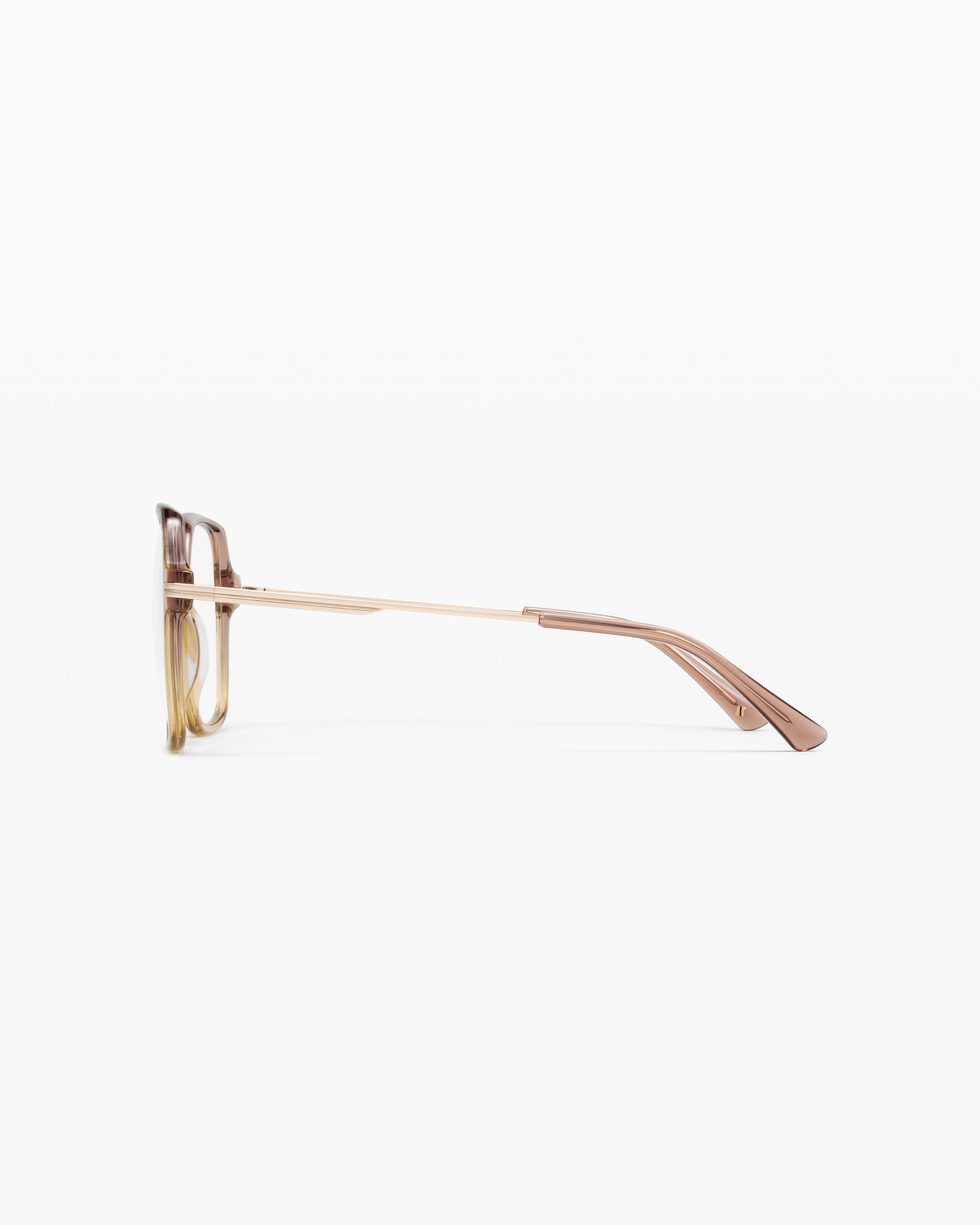 The Bea Square Women's Eyeglasses in Cream