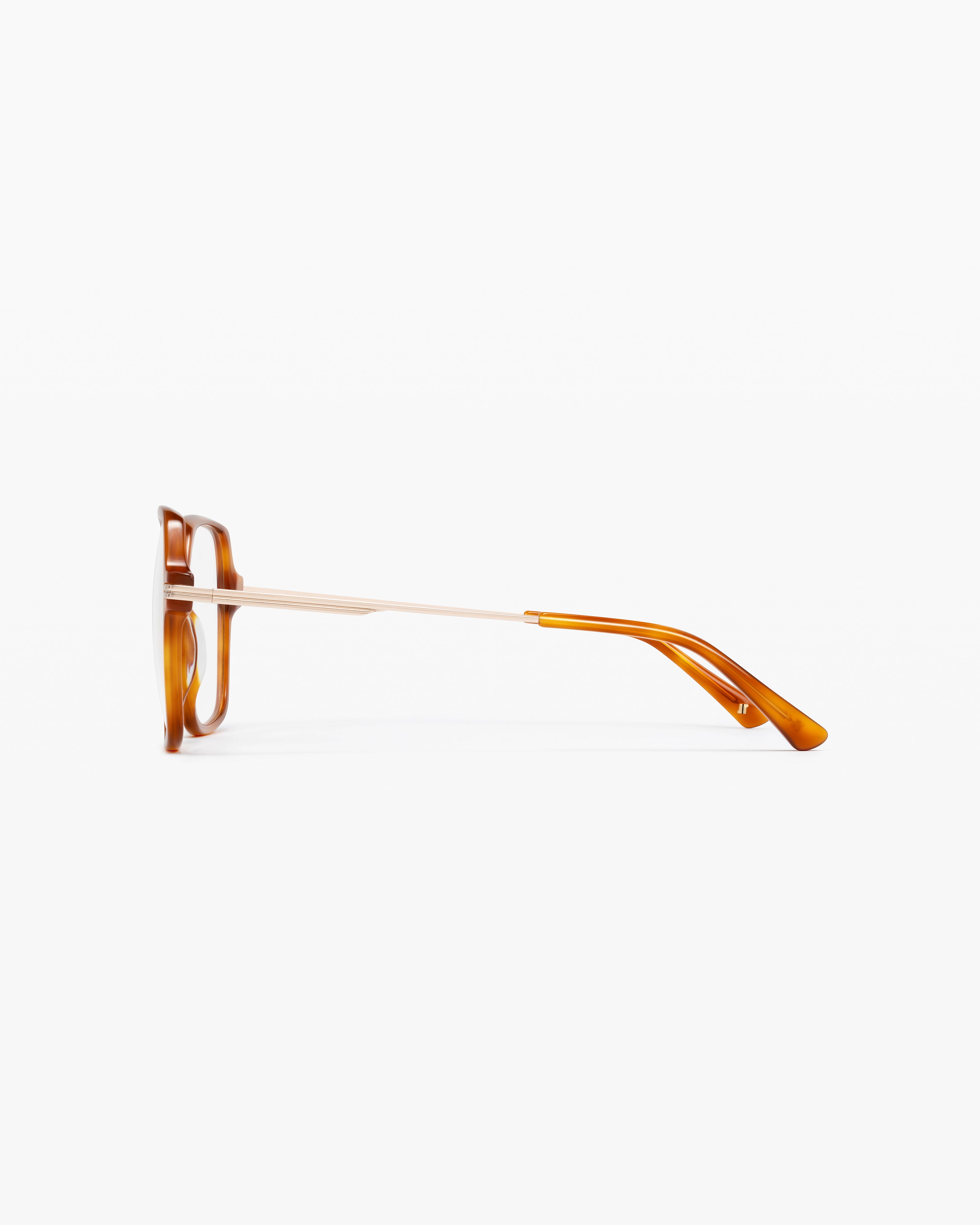 The Bea Square Women's Eyeglasses in Light Tortoise