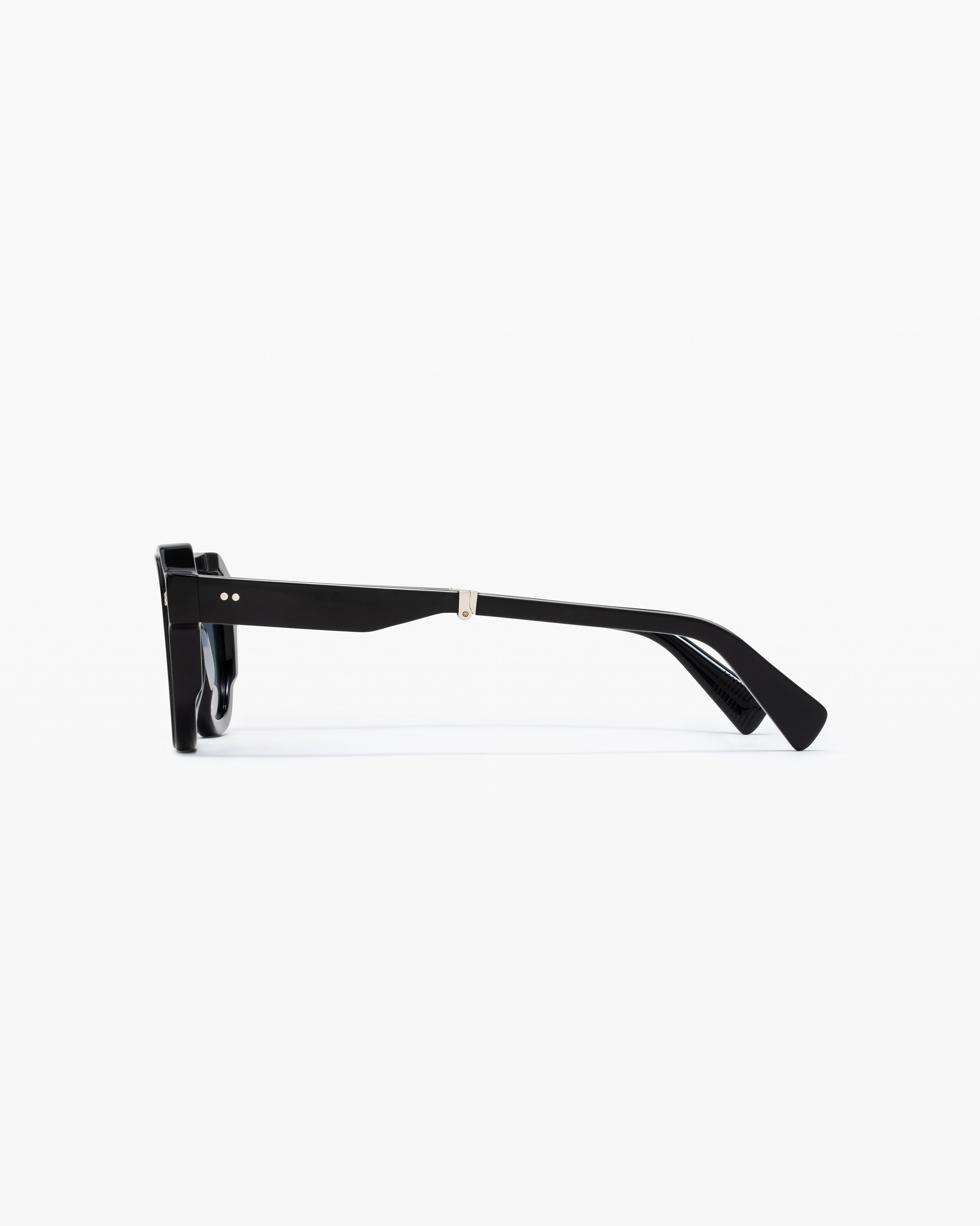 The Nano Napoli Medium Men's Sunglasses in Black | Jimmy Fairly
