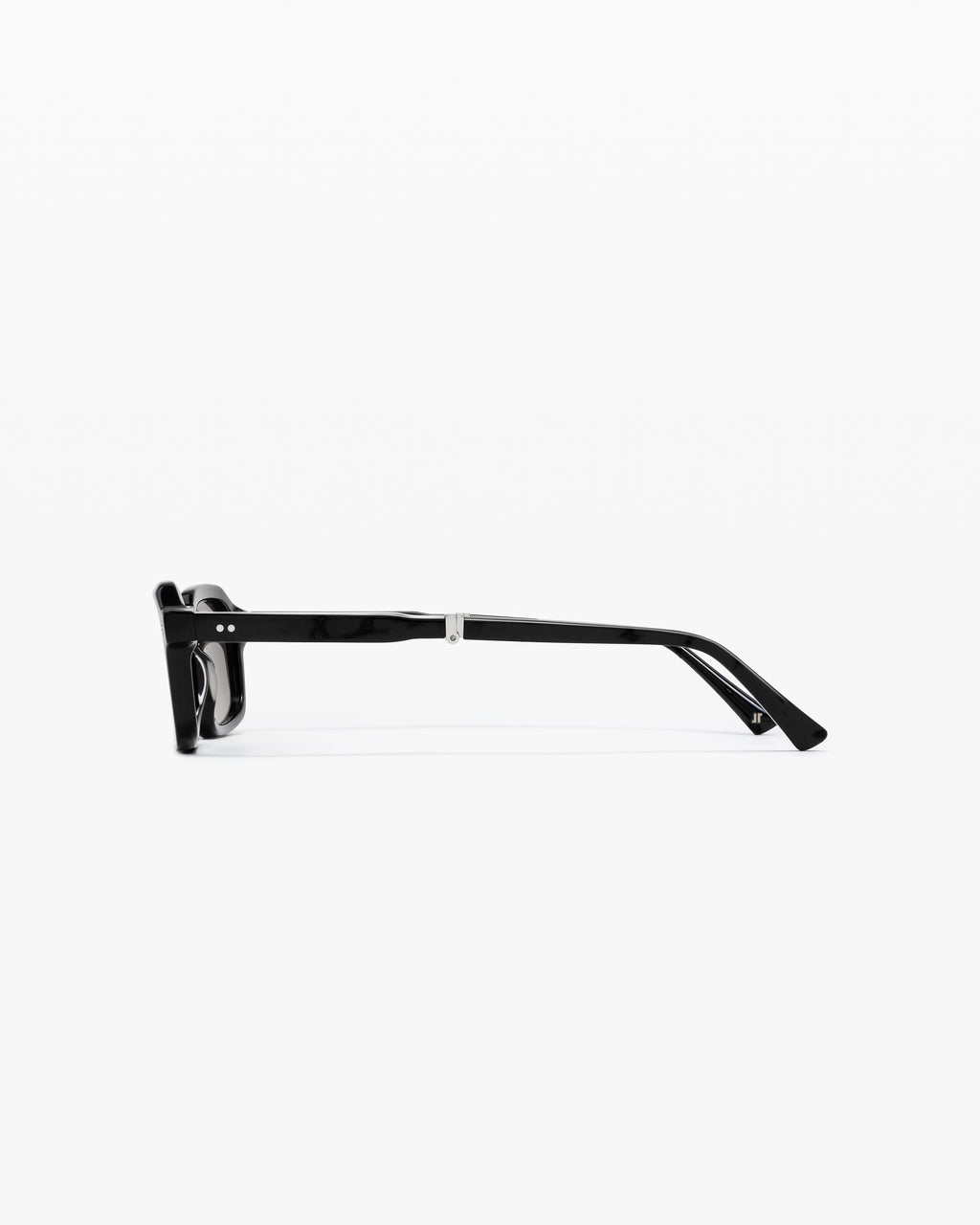 La Idro Nano Rond Lunettes de Soleil pour homme in Noir